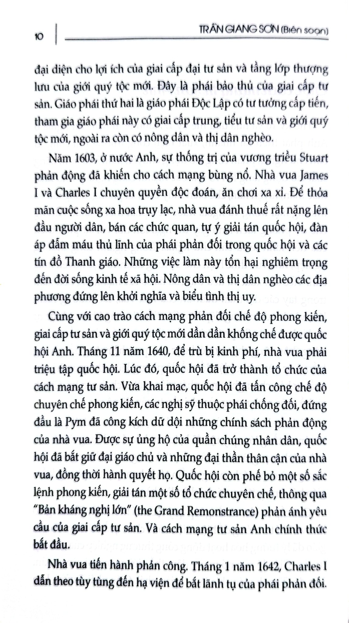 Lược Sử Thế Giới Cận Đại - Trần Giang Sơn