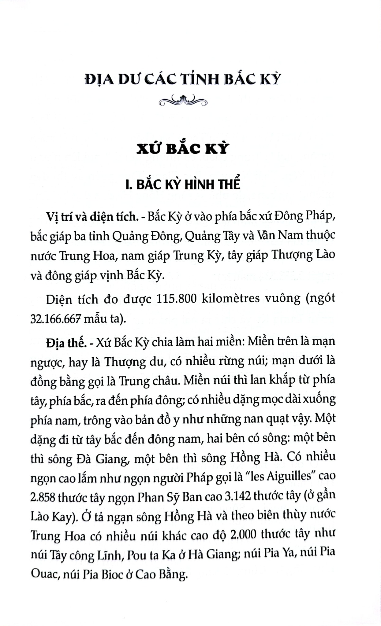 Địa Dư Các Tỉnh Bắc Kỳ - Đỗ Đình Nghiêm, Ngô Vi Liễn