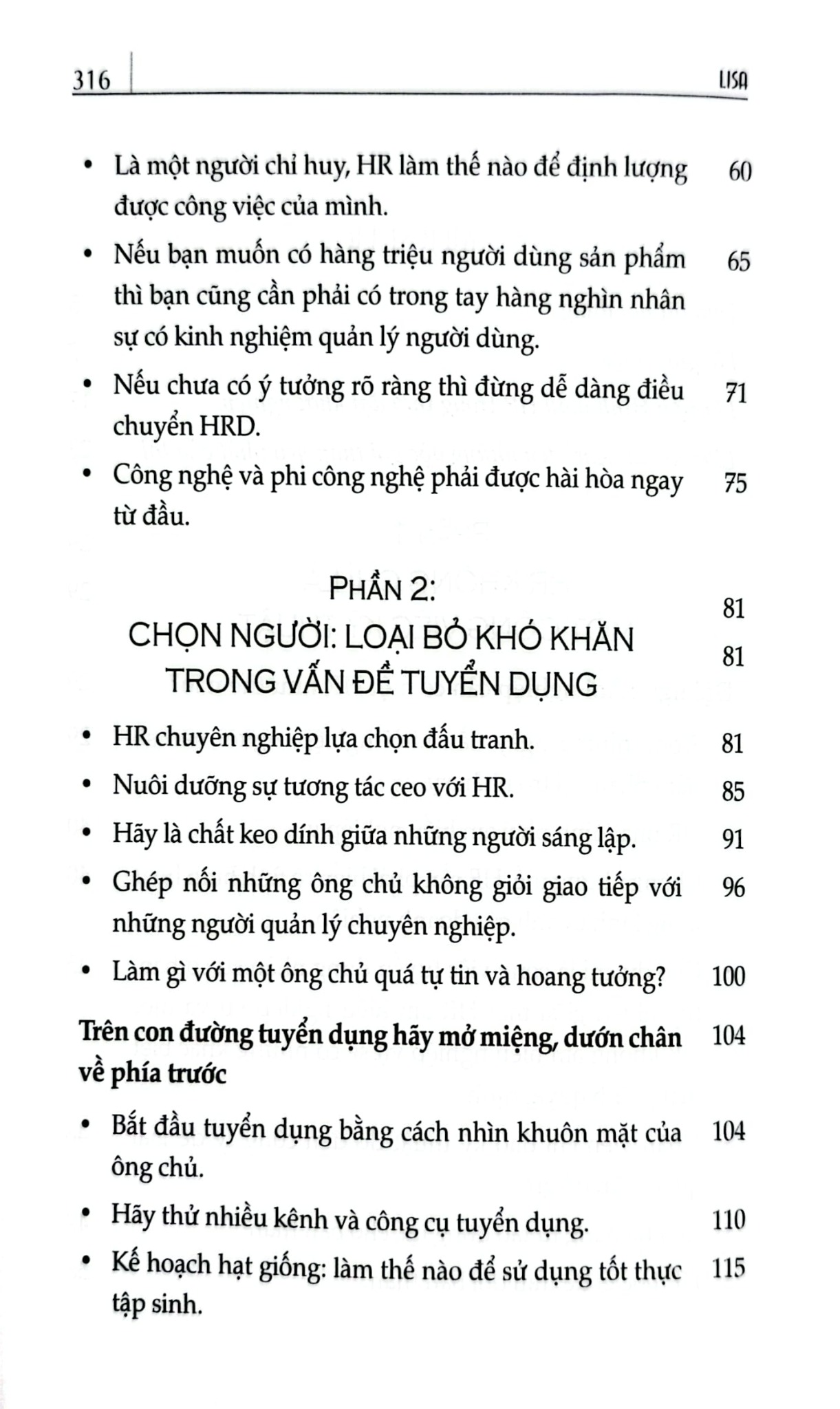 Khởi Nghiệp 4.0- Khởi Nghiệp Bắt Đầu Từ Việc Biết Dùng Người - Lisa, Bùi Quỳnh Vân