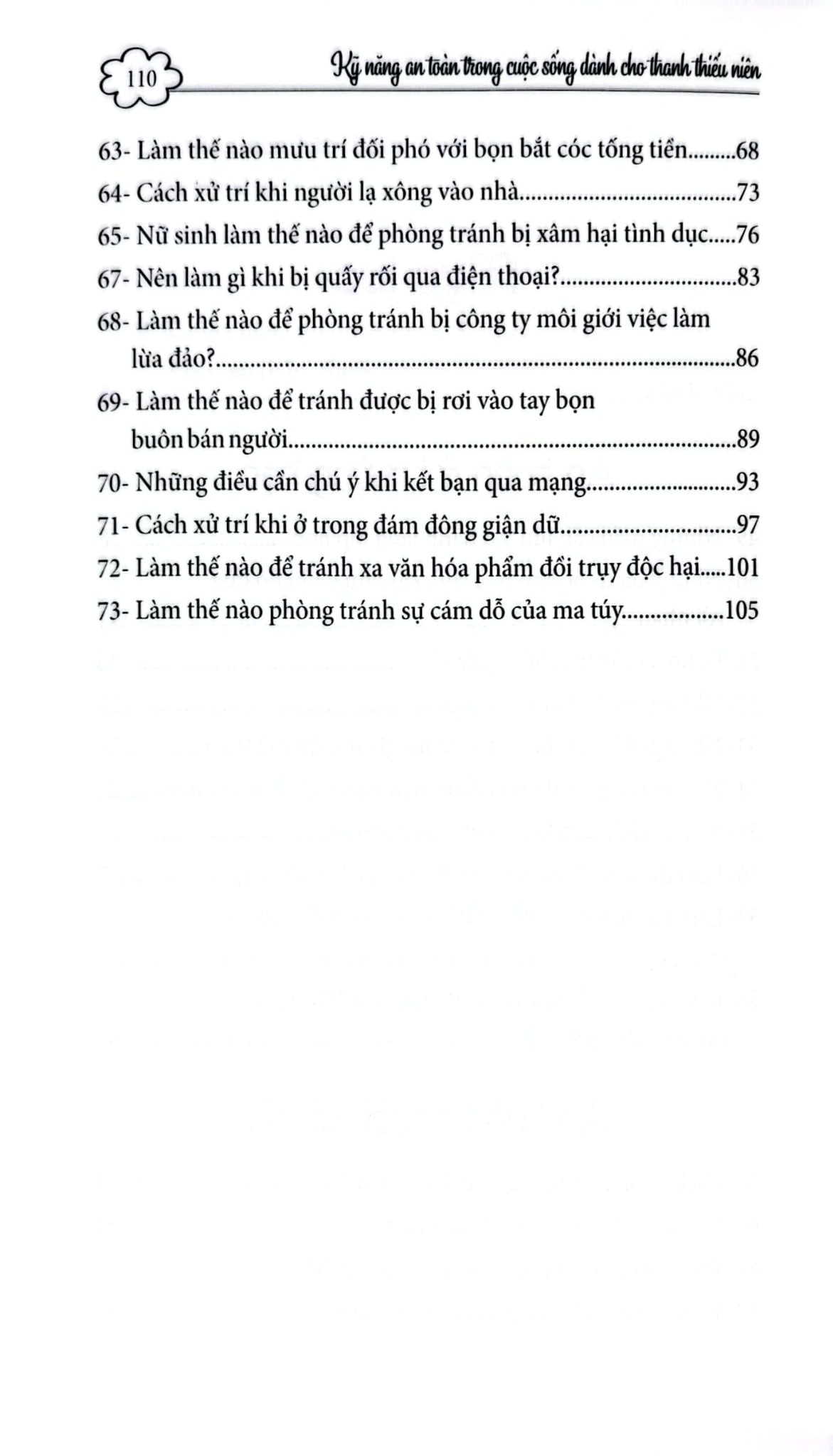 An Toàn Khi Ở Trường Học Và Ngoài Xã Hội - Trần Giang Sơn