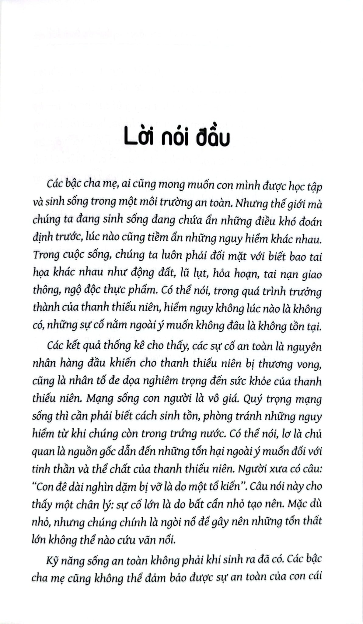 An Toàn Khi Tham Gia Các Hoạt Động Ngoài Trời Và Phòng Chống Thiên Tai - Trần Giang Sơn