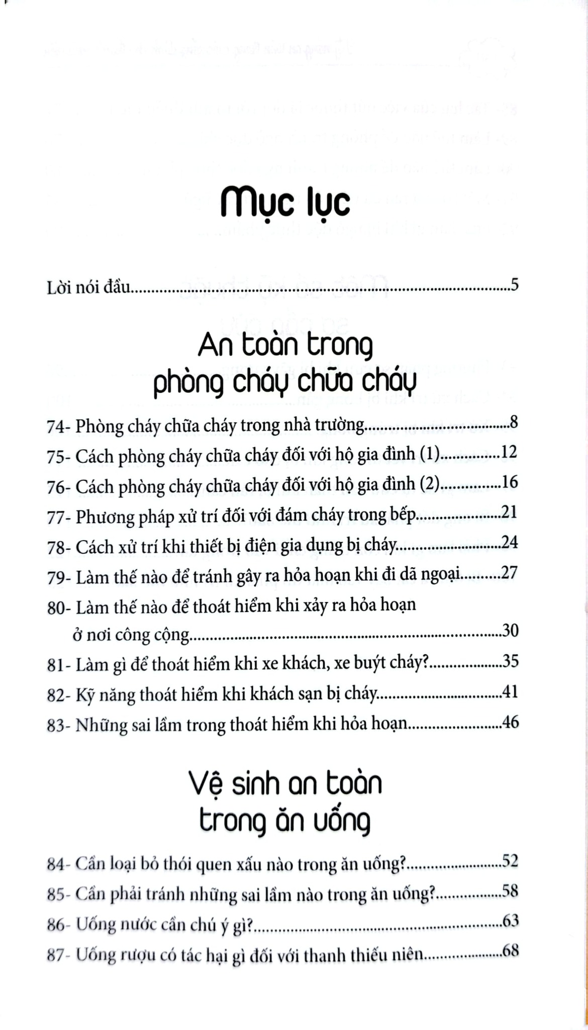 An Toàn Trong Ăn Uống Và Sơ Cấp Cứu - Trần Giang Sơn