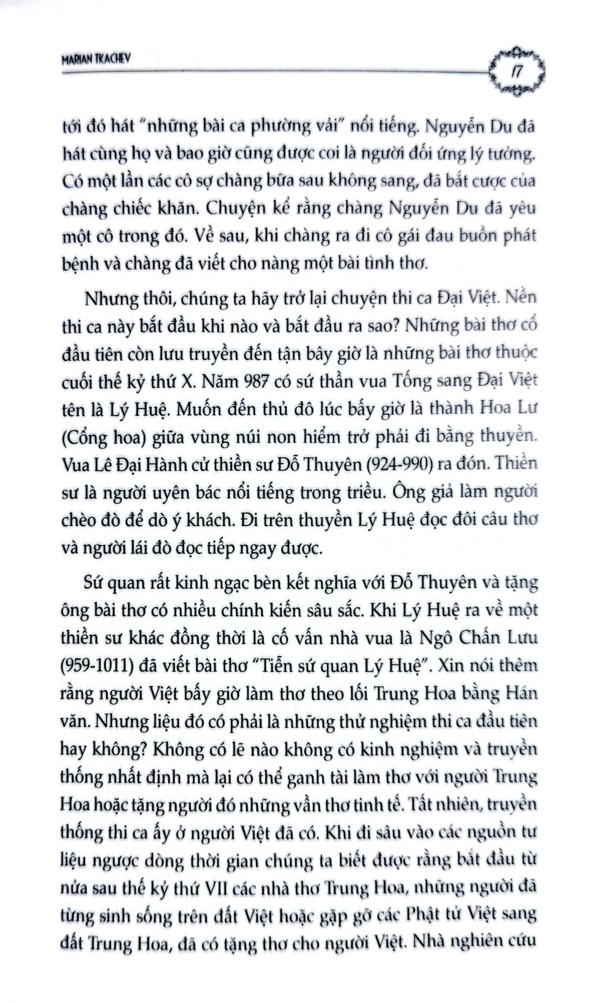 Người Bạn Tài Hoa Và Chí Tình - Marian Tkachev