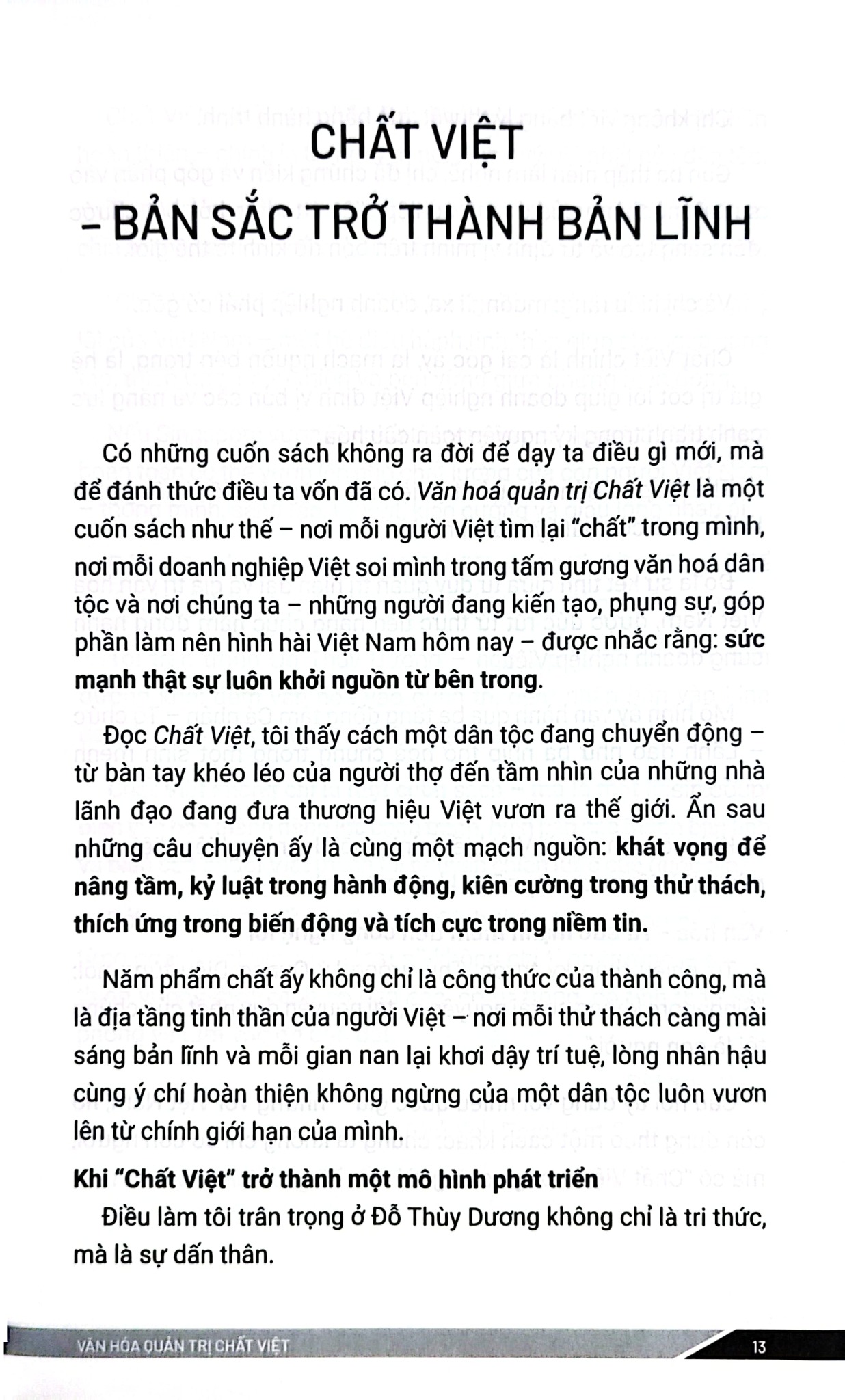Văn Hóa Quản Trị - Chất Việt - Từ Kiên Cường Tới Thịnh Vượng - Đỗ Thùy Dương