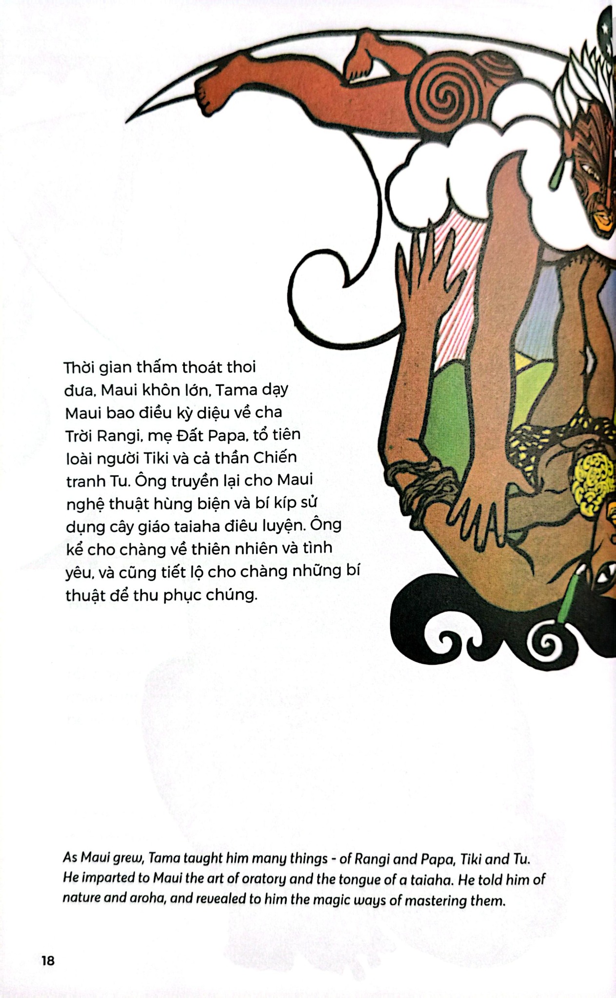 Truyện Về Maui Và Các Thần Thoại Maori – Peter Gossage