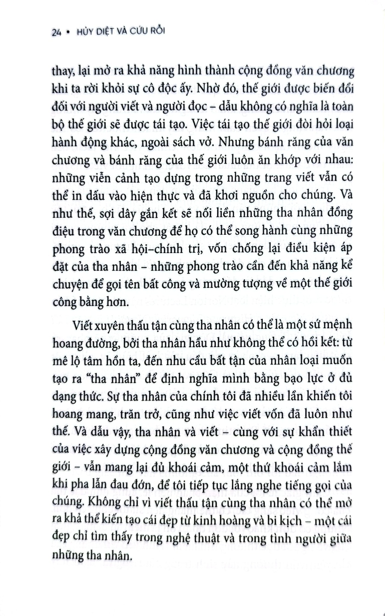 Hủy Diệt Và Cứu Rỗi - Ngòi Bút Tha Nhân (Bìa Mềm) - Viet Thanh Nguyen