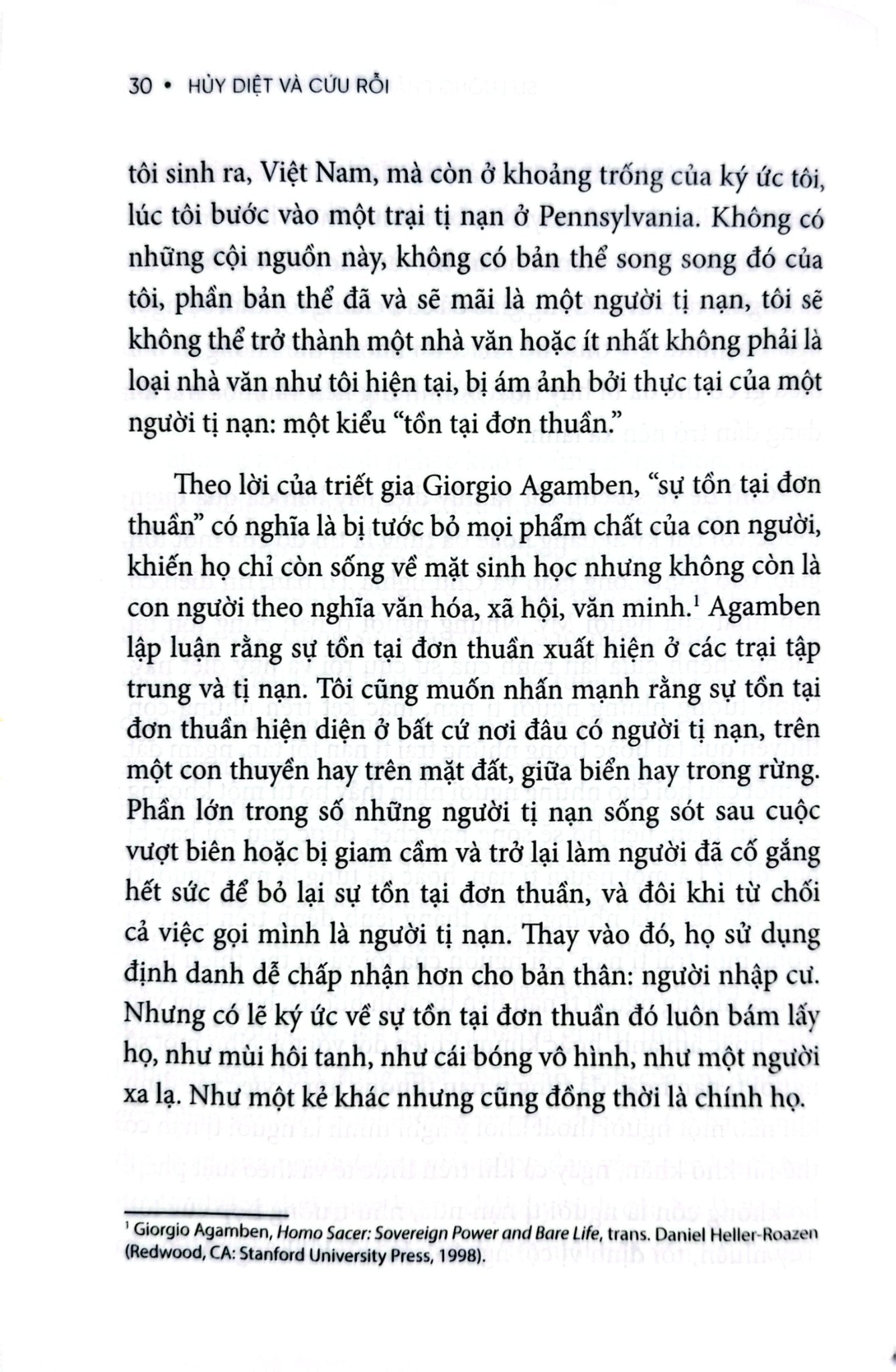 Hủy Diệt Và Cứu Rỗi - Ngòi Bút Tha Nhân (Bìa Mềm) - Viet Thanh Nguyen