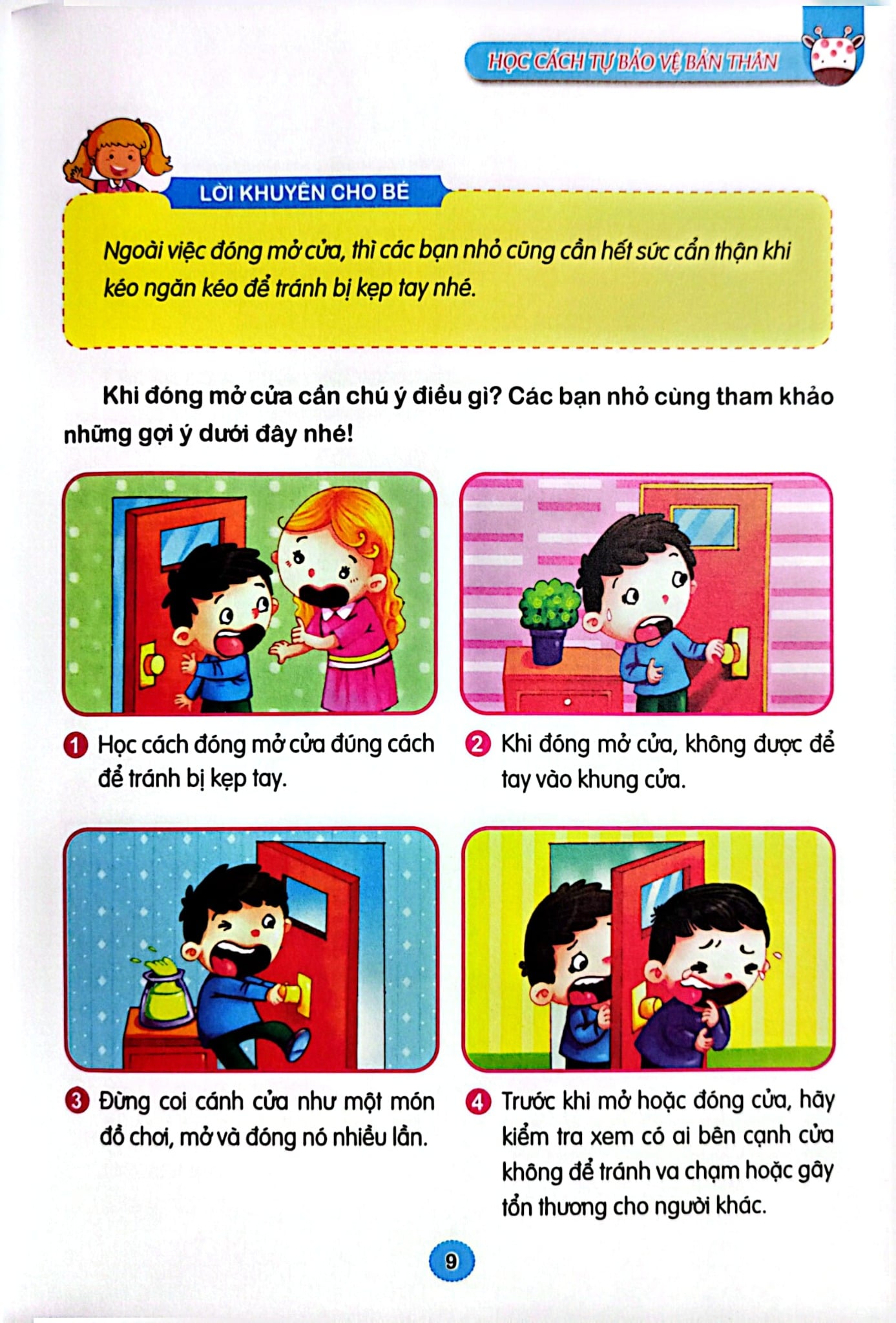 Kỹ Năng Sống Giúp Trẻ Phát Triển - Học Cách Tự Bảo Vệ Bản Thân - Lam Phương