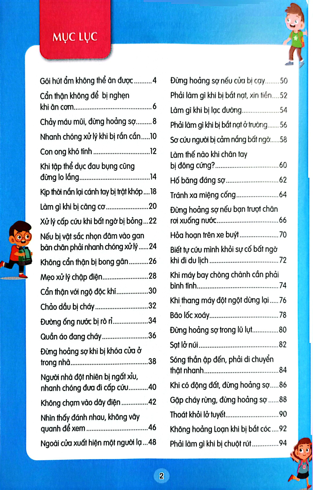 Kỹ Năng Sống Giúp Trẻ Phát Triển - Học Cách Tự Thoát Hiểm - Lam Phương