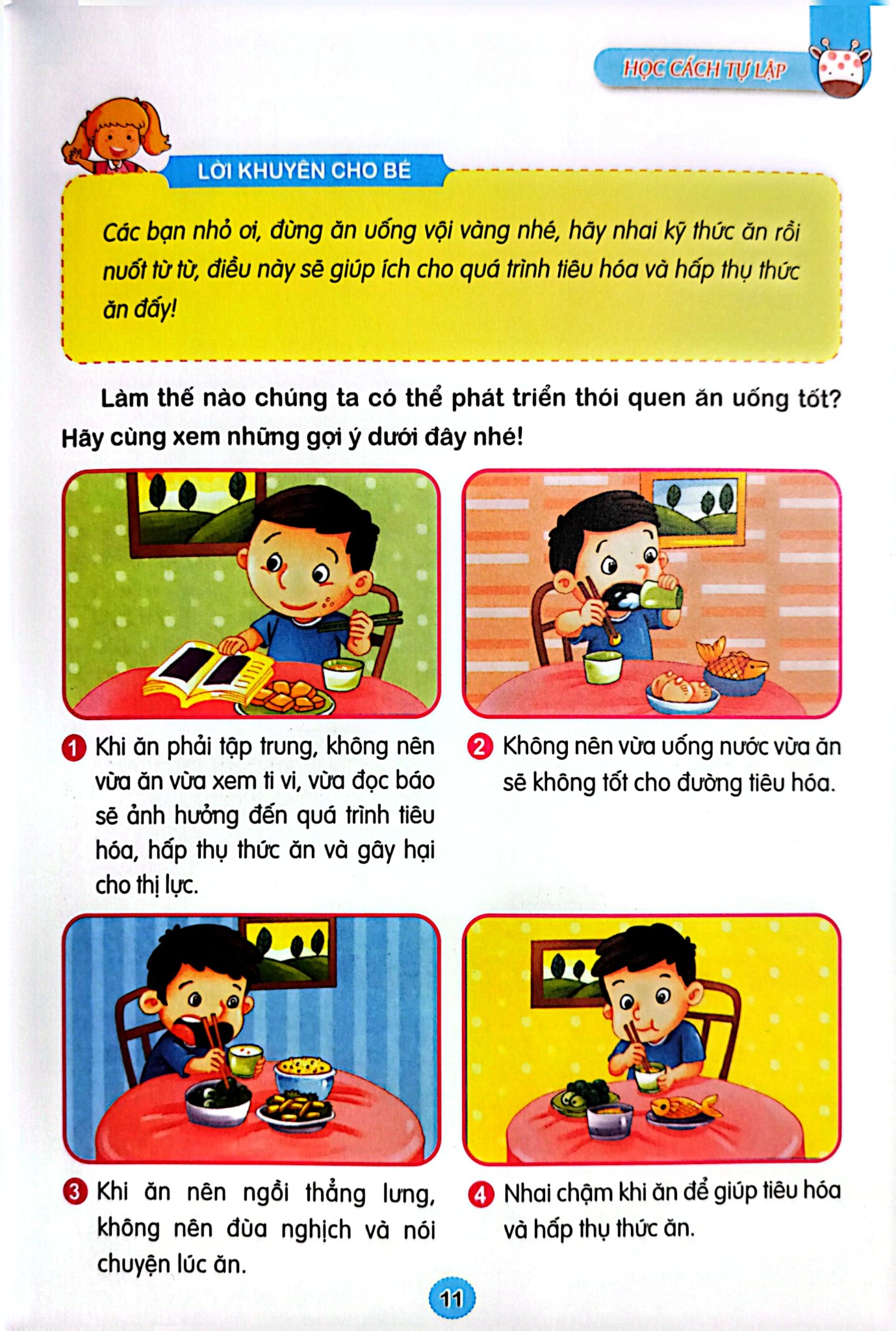 Kỹ Năng Sống Giúp Trẻ Phát Triển - Học Cách Tự Lập - Lam Phương