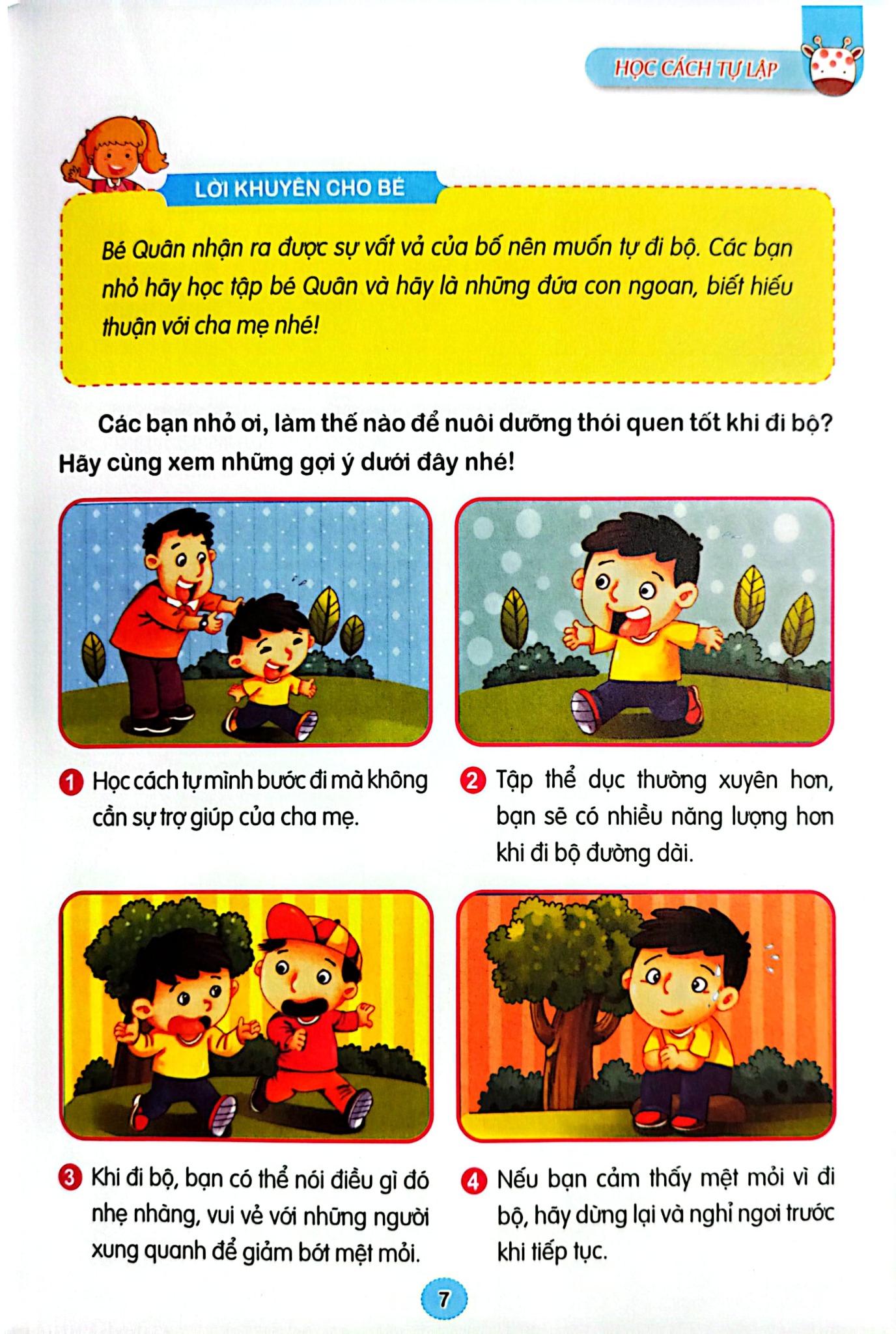 Kỹ Năng Sống Giúp Trẻ Phát Triển - Học Cách Tự Lập - Lam Phương