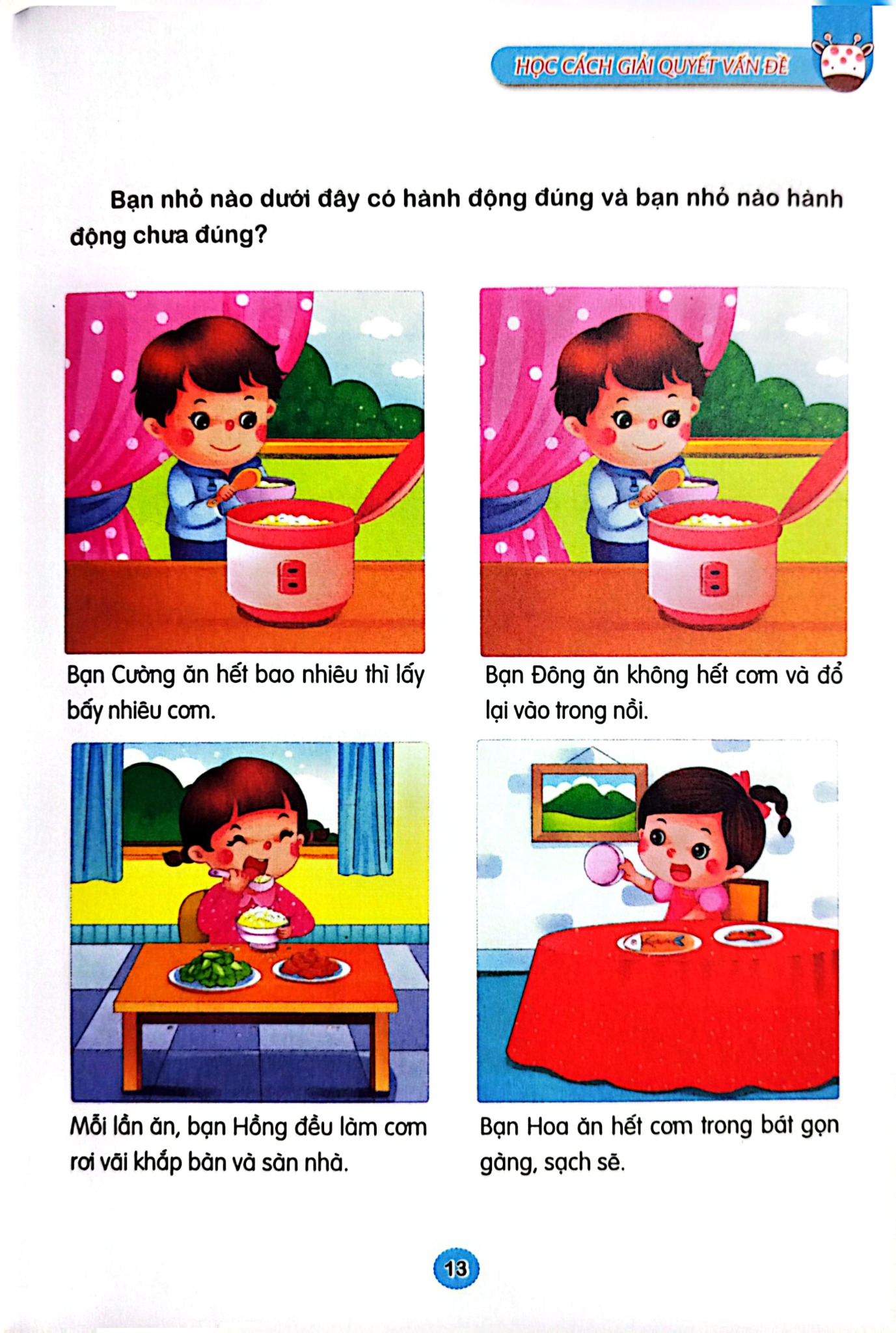 Kỹ Năng Sống Giúp Trẻ Phát Triển - Học Cách Giải Quyết Vấn Đề - Lam Phương