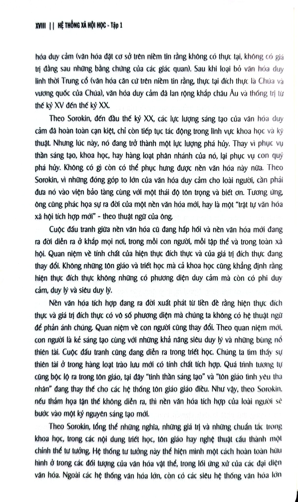 Hệ Thống Xã Hội Học - Pitirim Sorokin