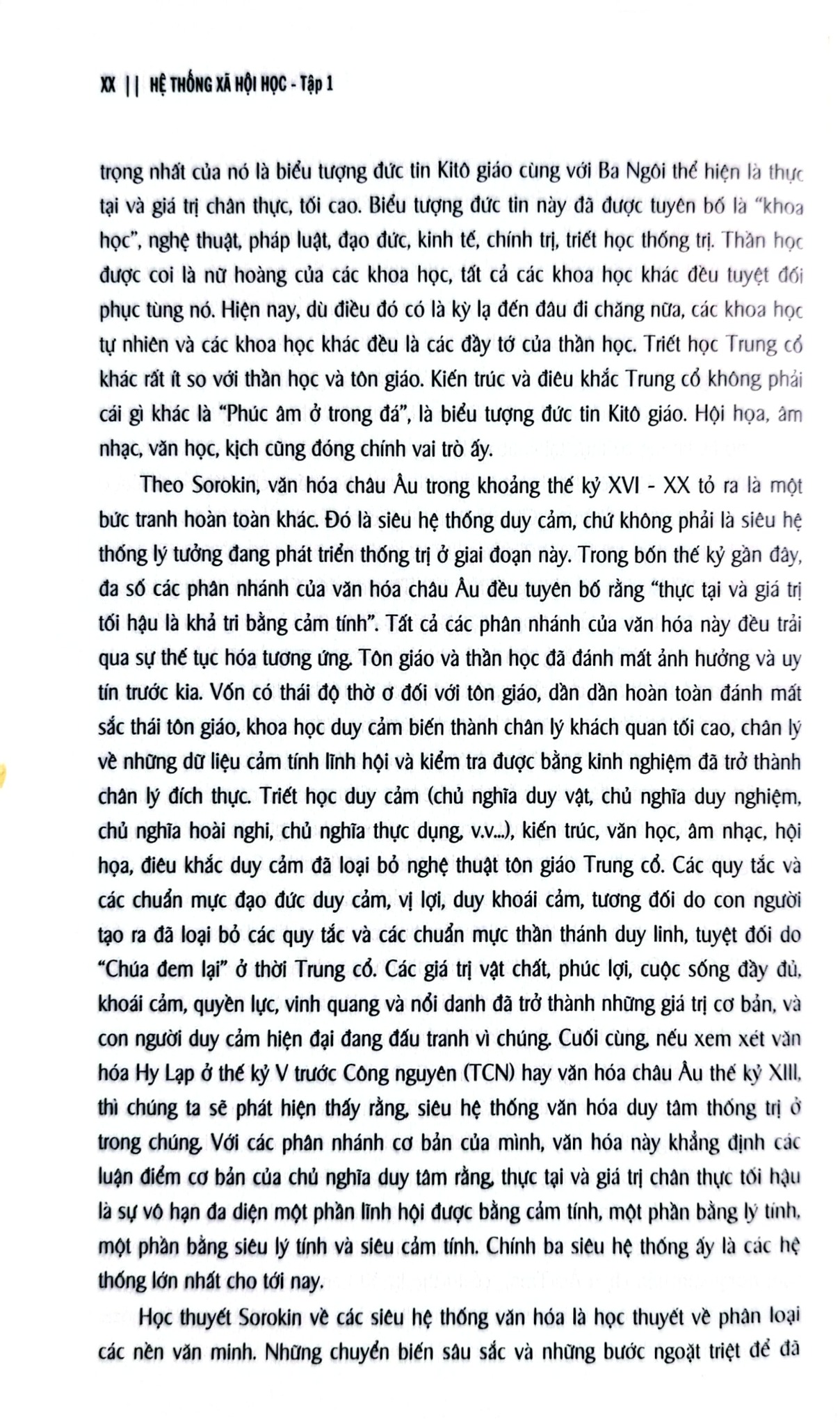 Hệ Thống Xã Hội Học - Pitirim Sorokin