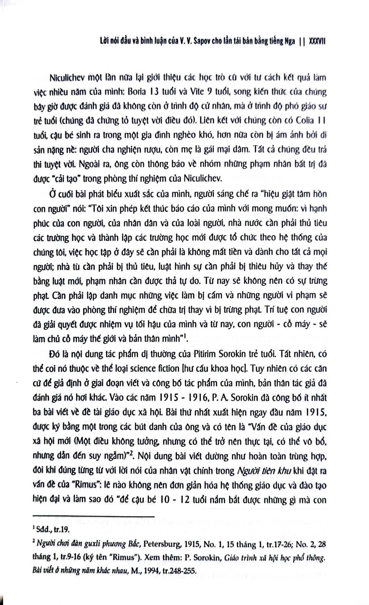 Hệ Thống Xã Hội Học - Pitirim Sorokin