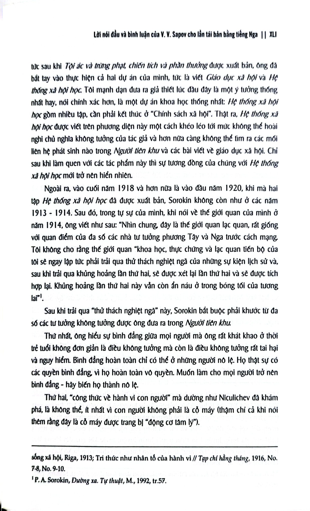 Hệ Thống Xã Hội Học - Pitirim Sorokin