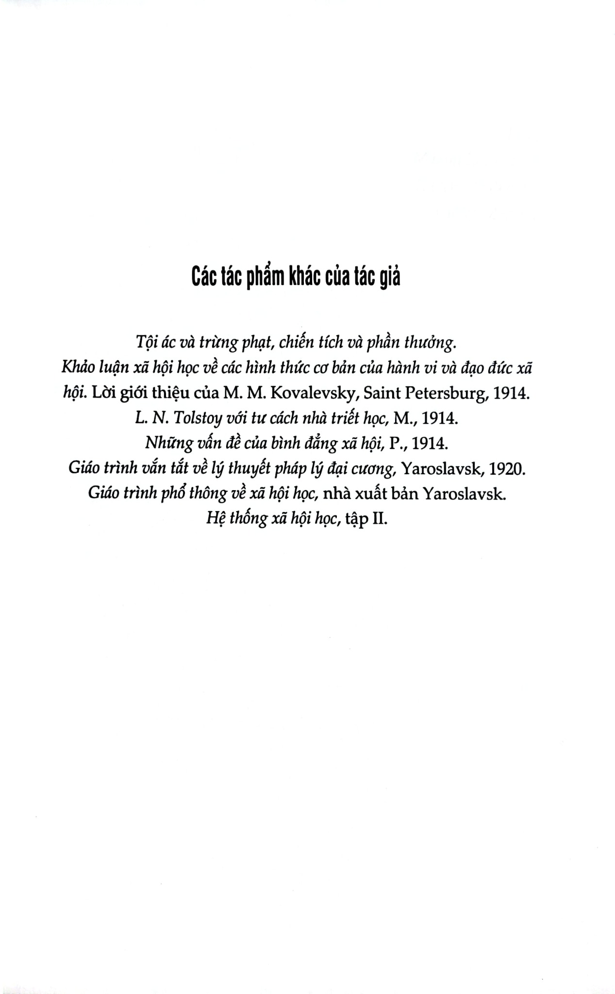 Hệ Thống Xã Hội Học - Pitirim Sorokin
