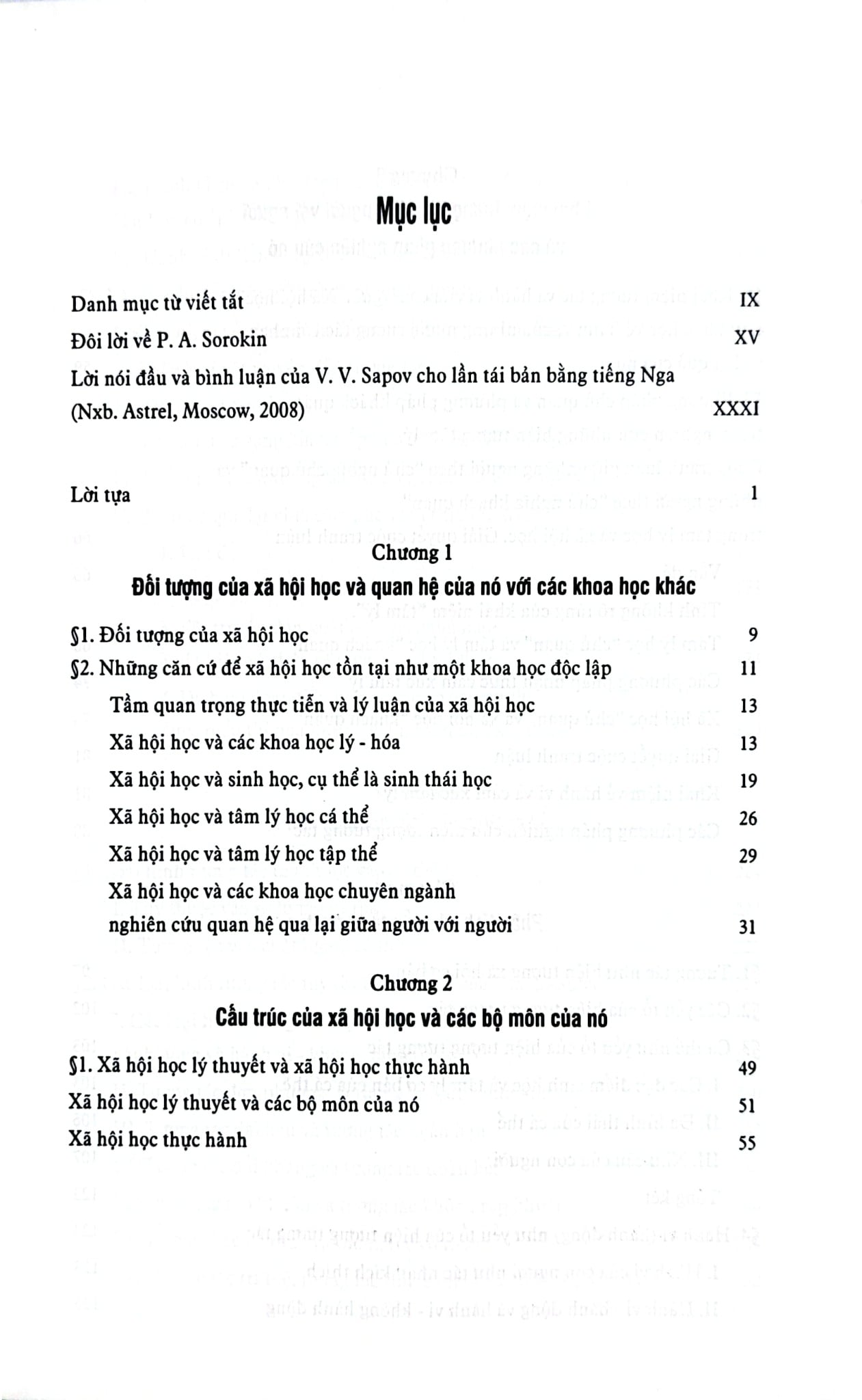Hệ Thống Xã Hội Học - Pitirim Sorokin
