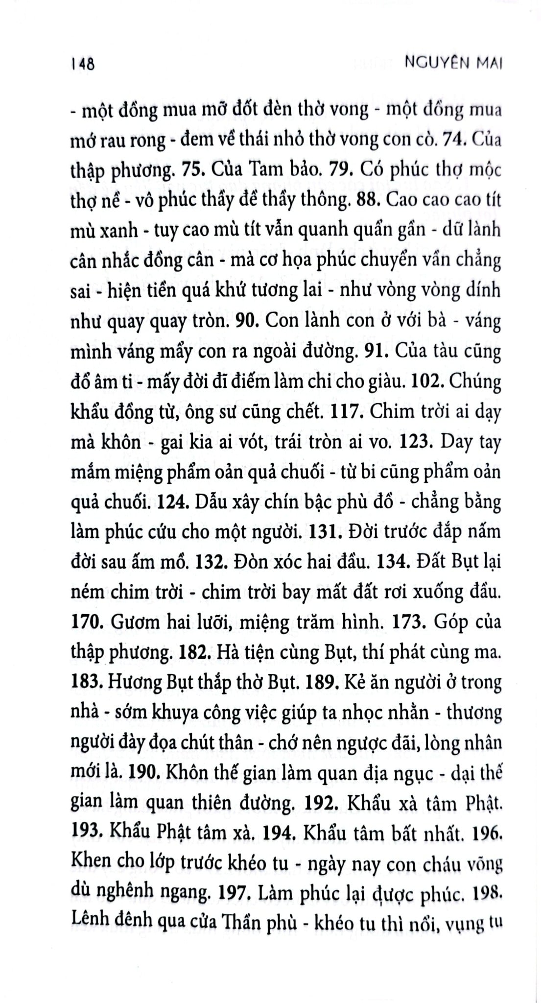 Phật Giáo Việt Nam Qua Phong Dao Tục Ngữ - Nguyên Mai