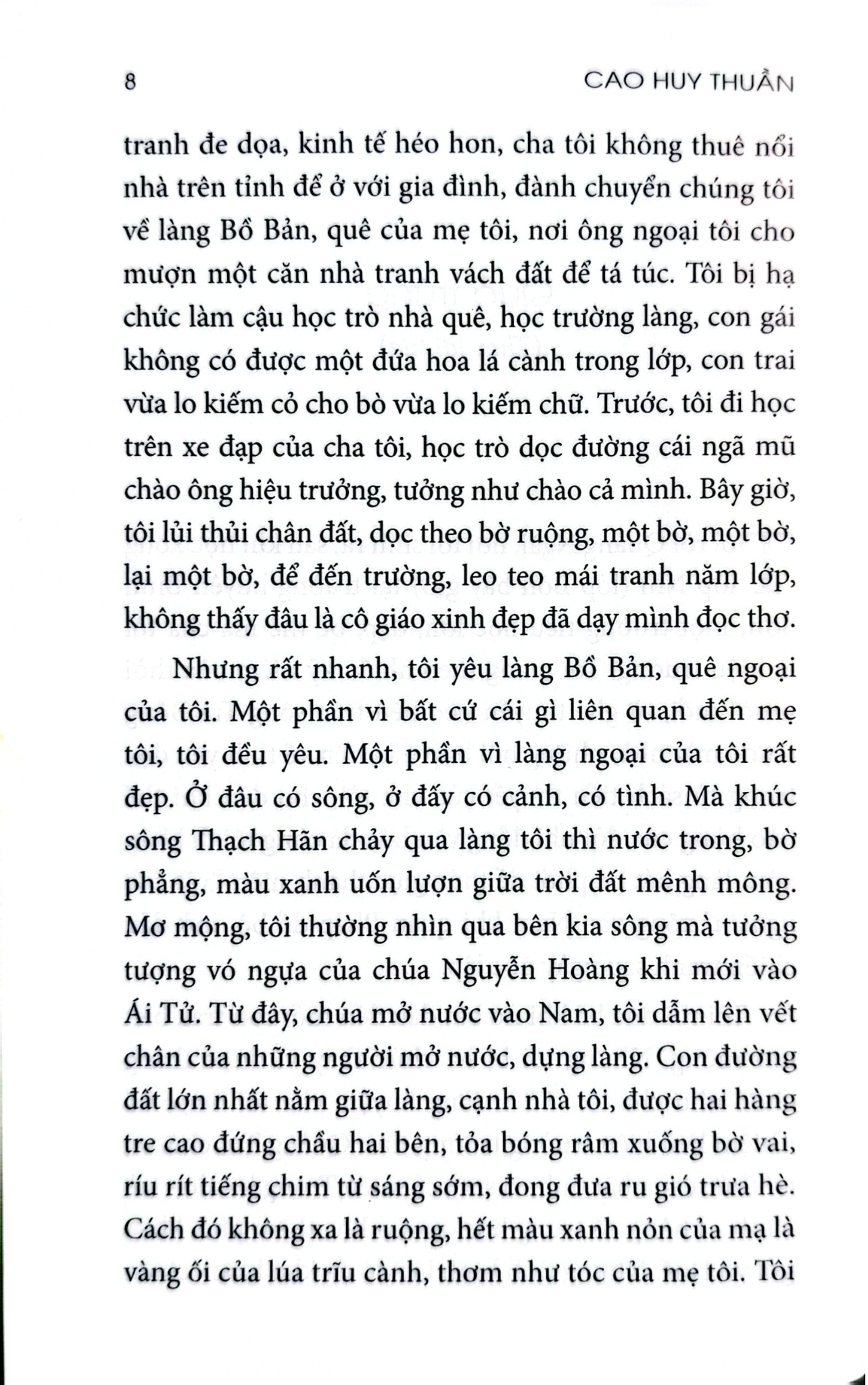 Sen Thơm Nắng Hạ Quê Mình - Bìa Mềm - Cao Huy Thuần