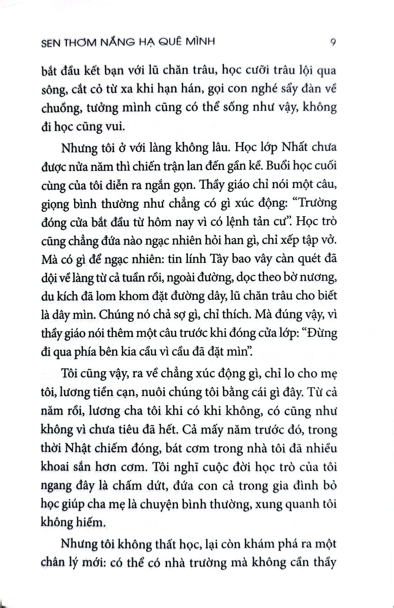 Sen Thơm Nắng Hạ Quê Mình - Bìa Mềm - Cao Huy Thuần
