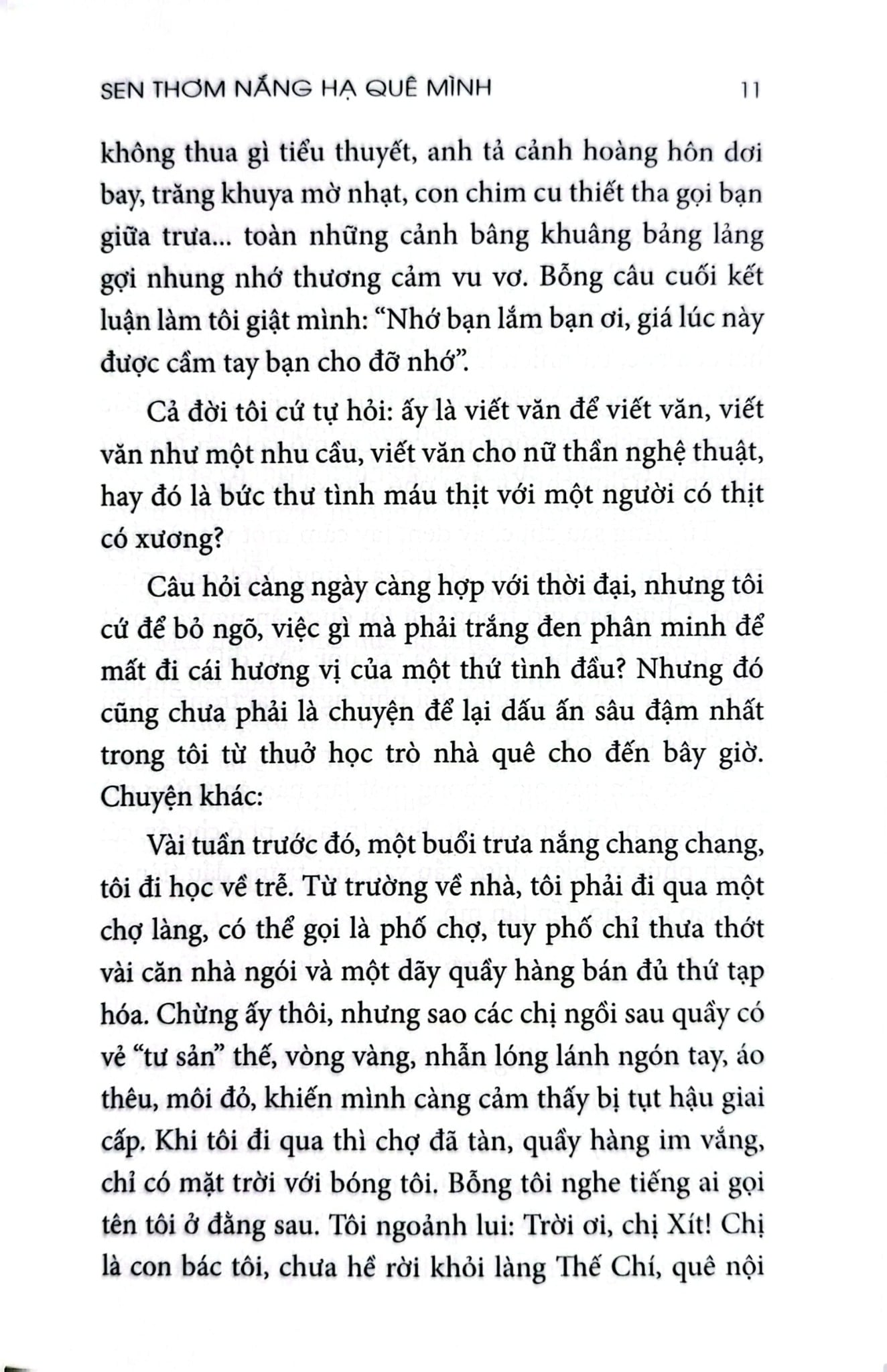 Sen Thơm Nắng Hạ Quê Mình - Bìa Mềm - Cao Huy Thuần