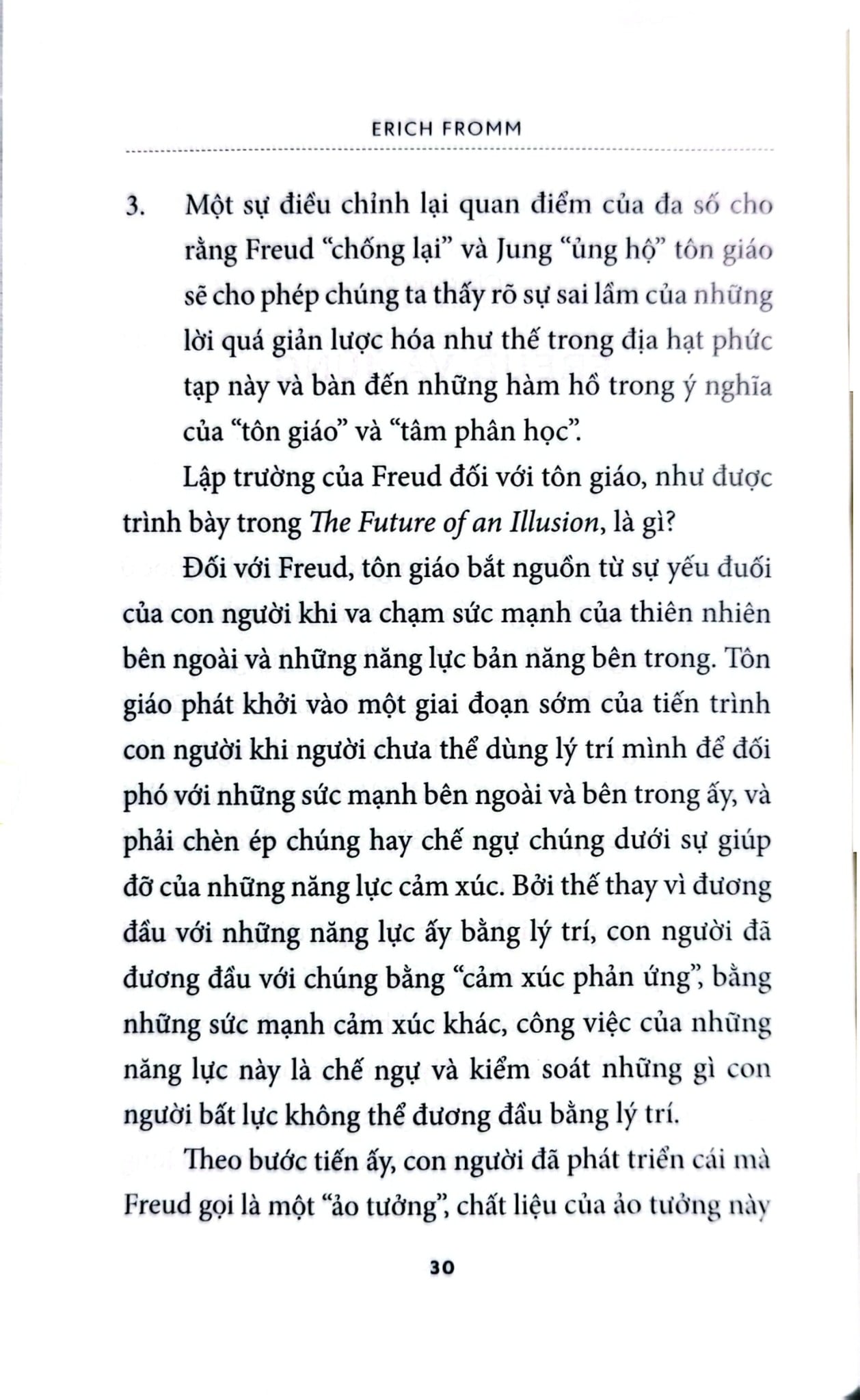 Tâm Phân Học Và Tôn Giáo - Erich Fromm