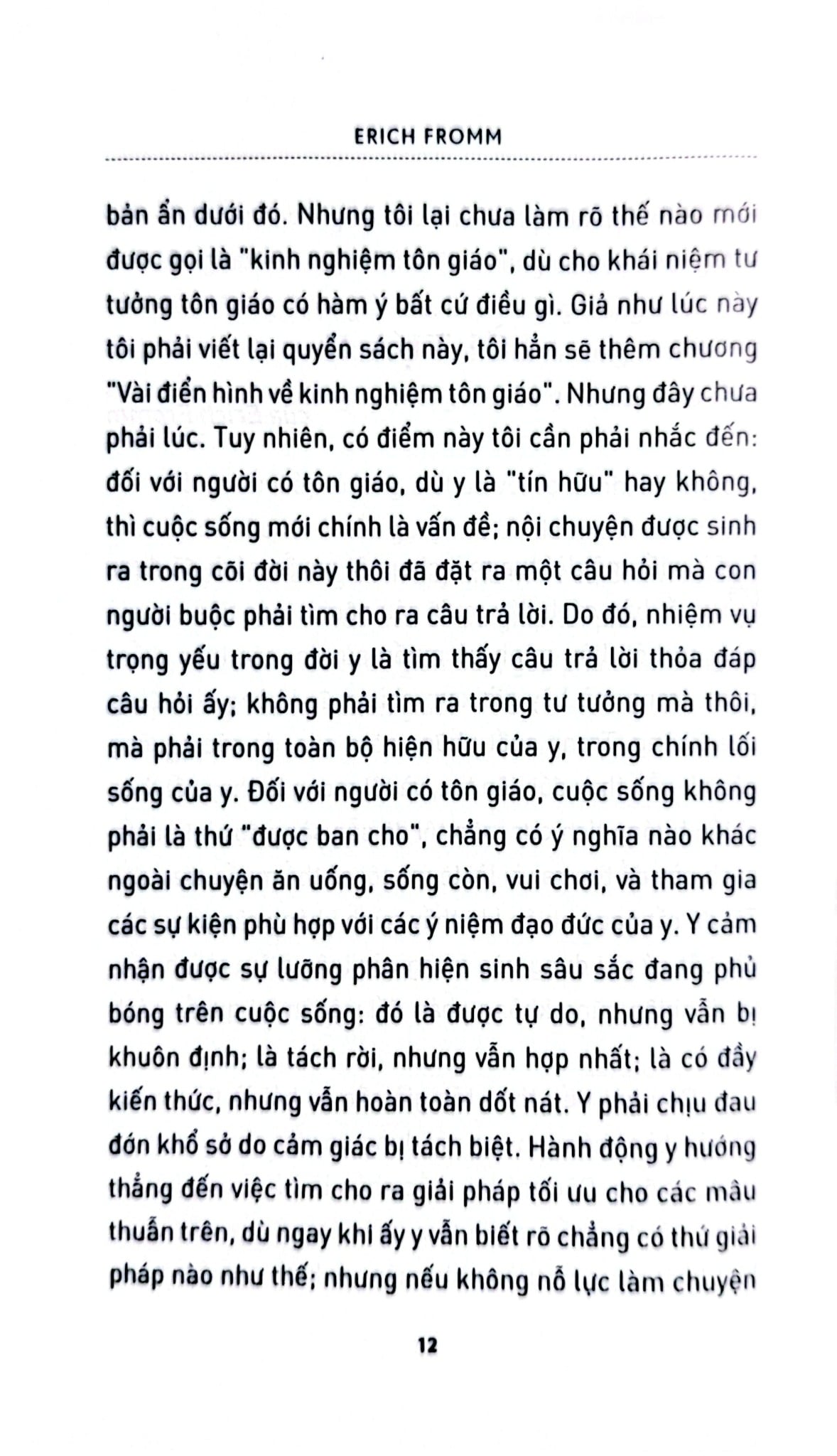 Tâm Phân Học Và Tôn Giáo - Erich Fromm