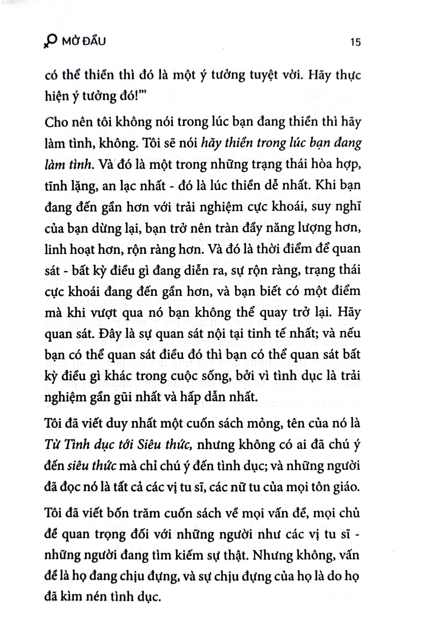 Vấn Đề Dục Tính - Osho
