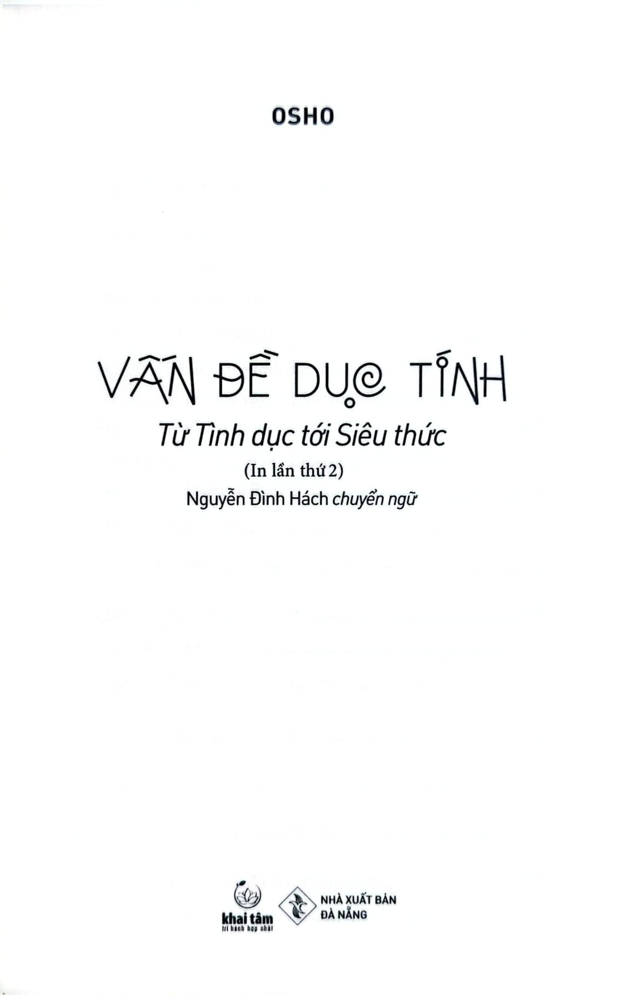 Vấn Đề Dục Tính - Osho