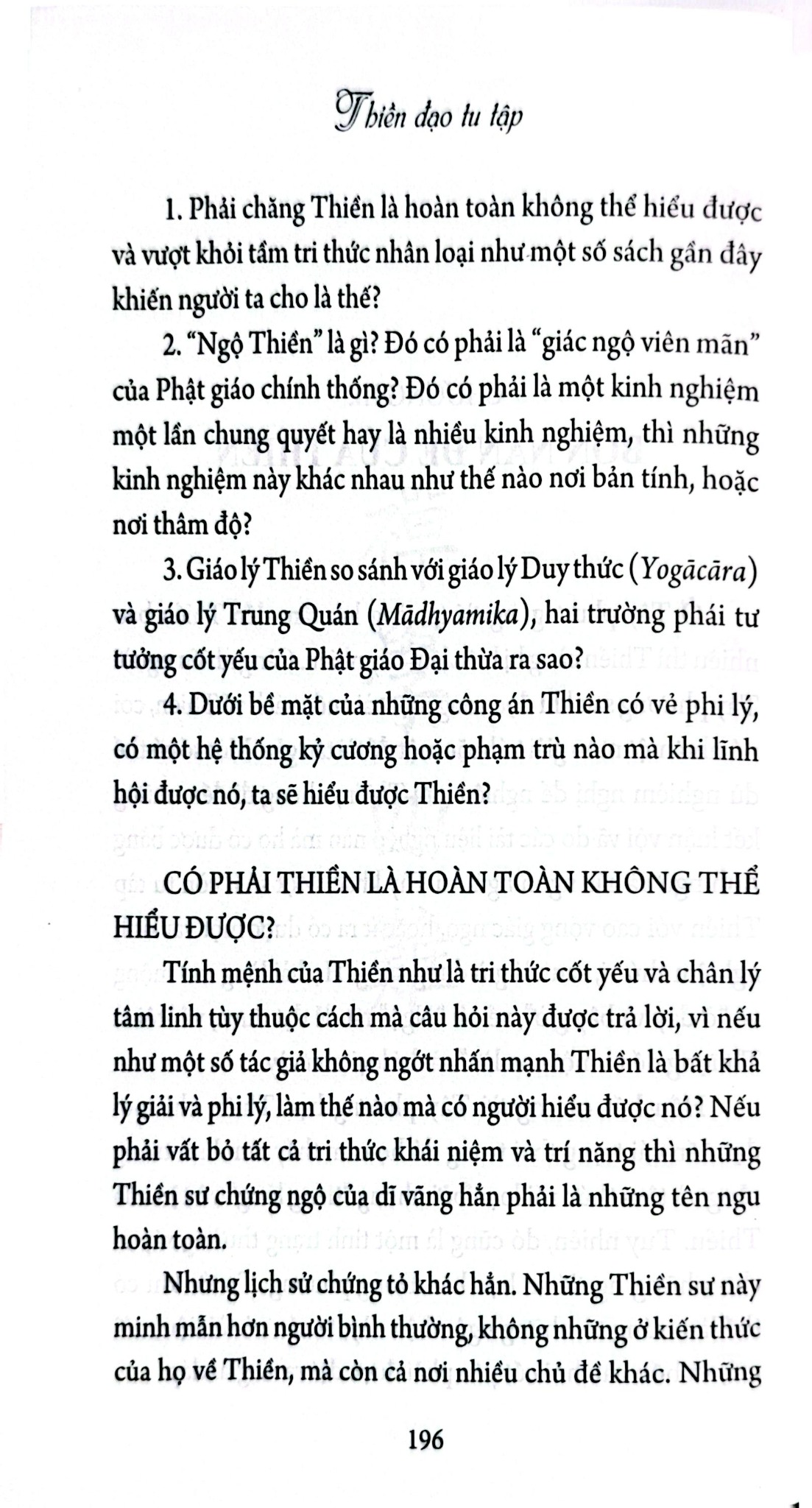 Thiền Đạo Tu Tập - Chang Chen-Chi