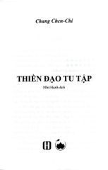 Thiền Đạo Tu Tập - Chang Chen-Chi