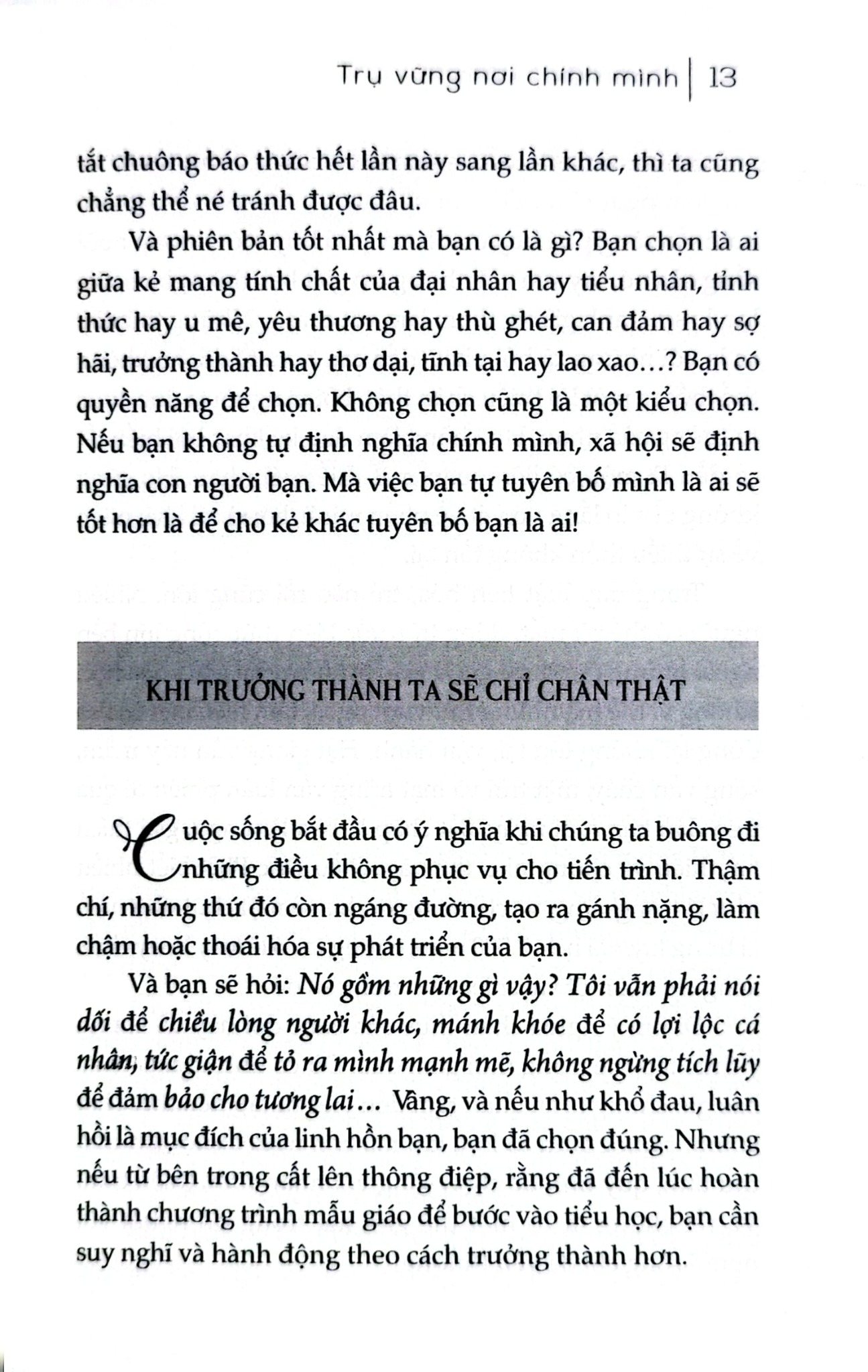 Trụ Vững Nơi Chính Mình - Đoàn Quý Lâm