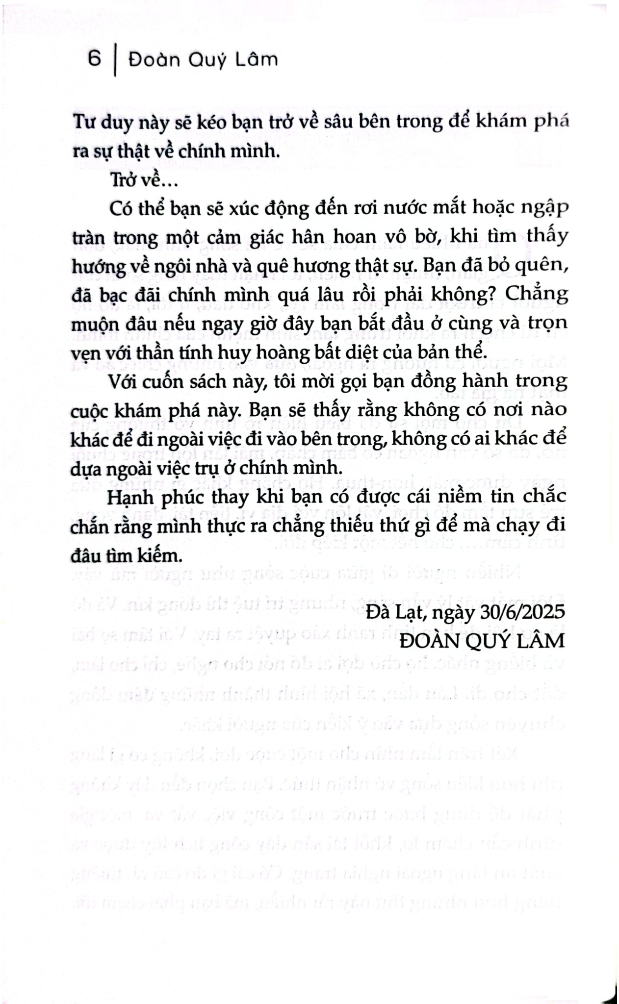 Trụ Vững Nơi Chính Mình - Đoàn Quý Lâm