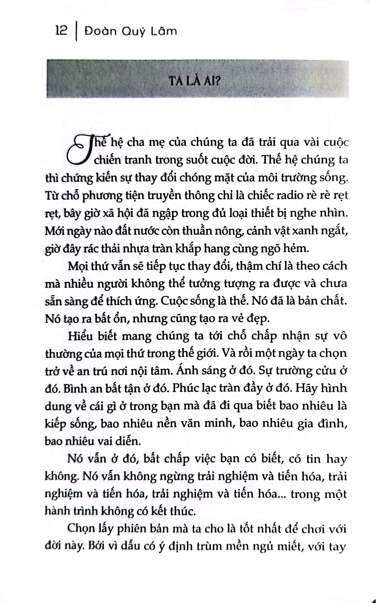 Trụ Vững Nơi Chính Mình - Đoàn Quý Lâm