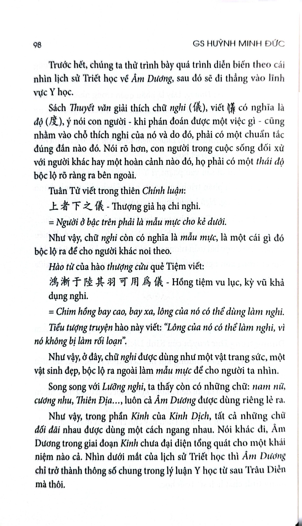 Dịch Lý - Y Lý - Huỳnh Minh Đức