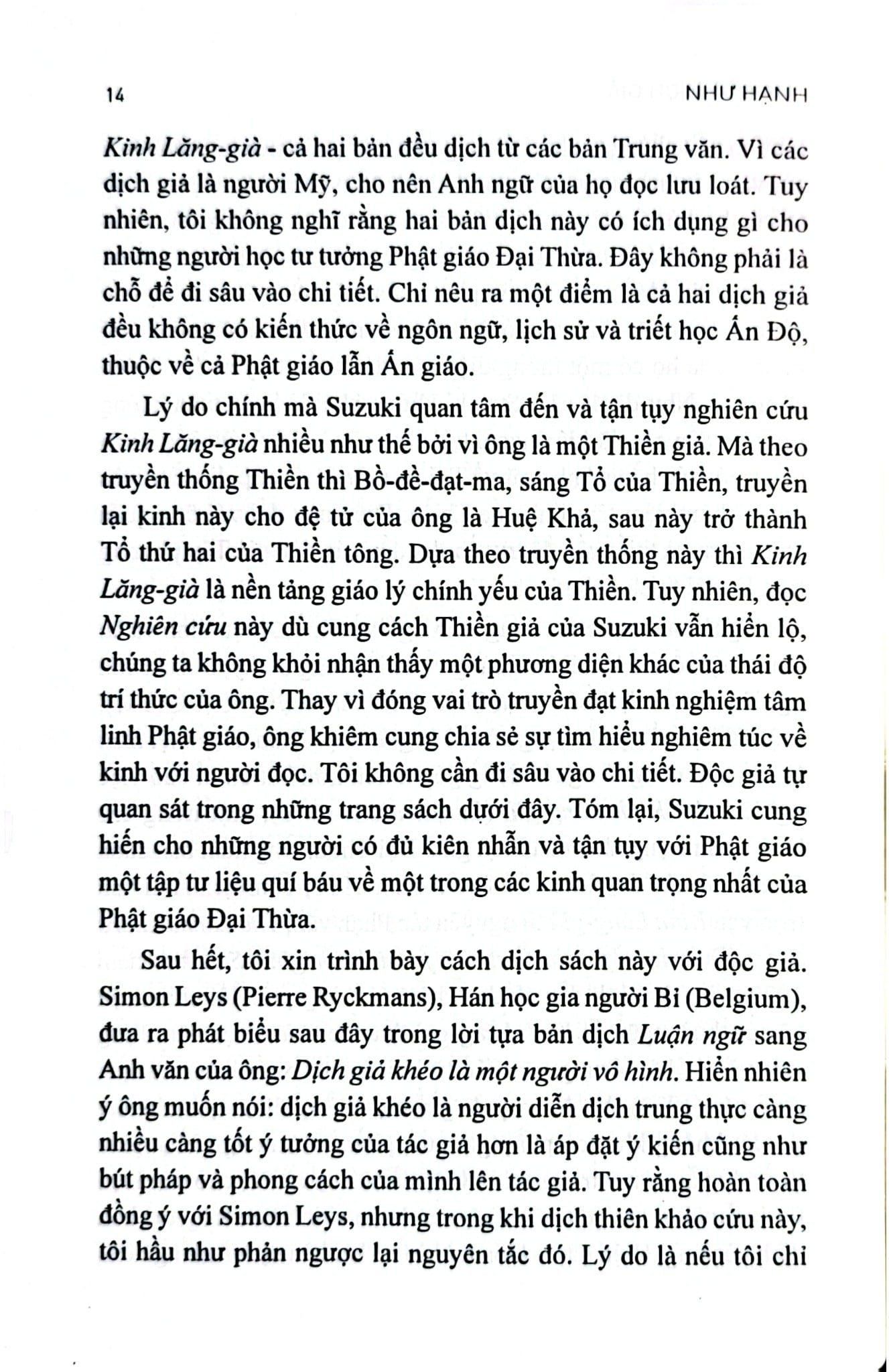 Nghiên Cứu Kinh Lăng-Già - Daisetz Teitaro Suzuki