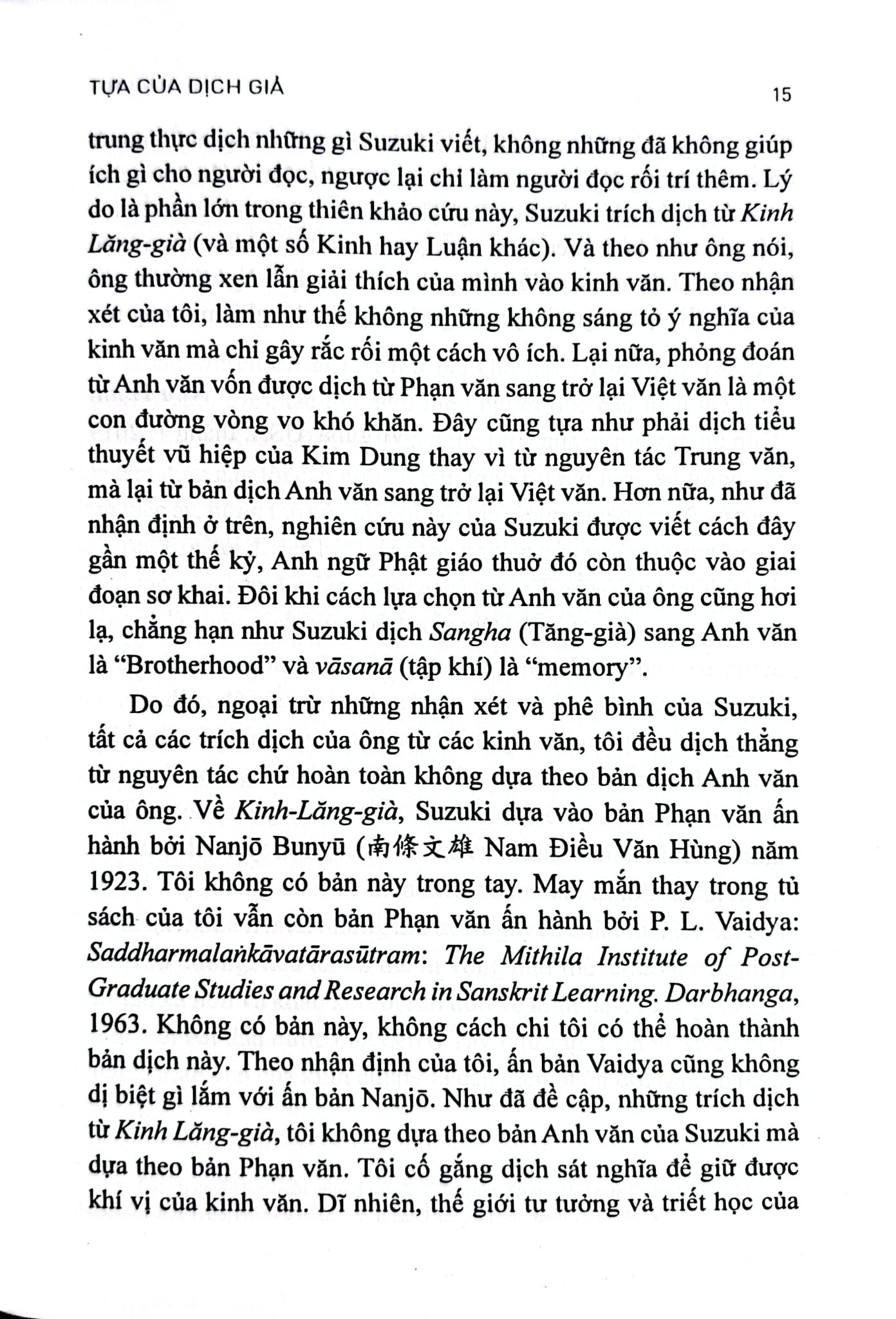 Nghiên Cứu Kinh Lăng-Già - Daisetz Teitaro Suzuki