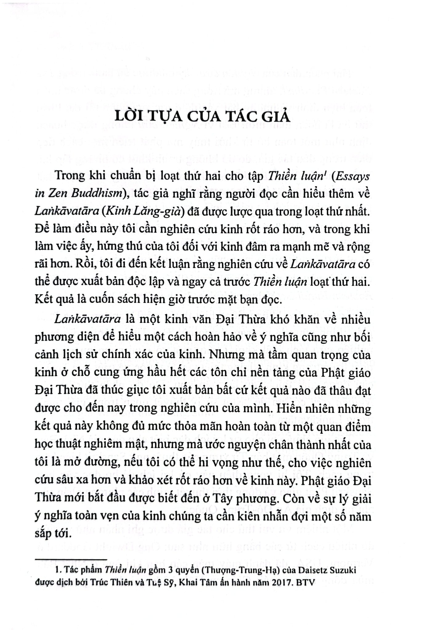 Nghiên Cứu Kinh Lăng-Già - Daisetz Teitaro Suzuki