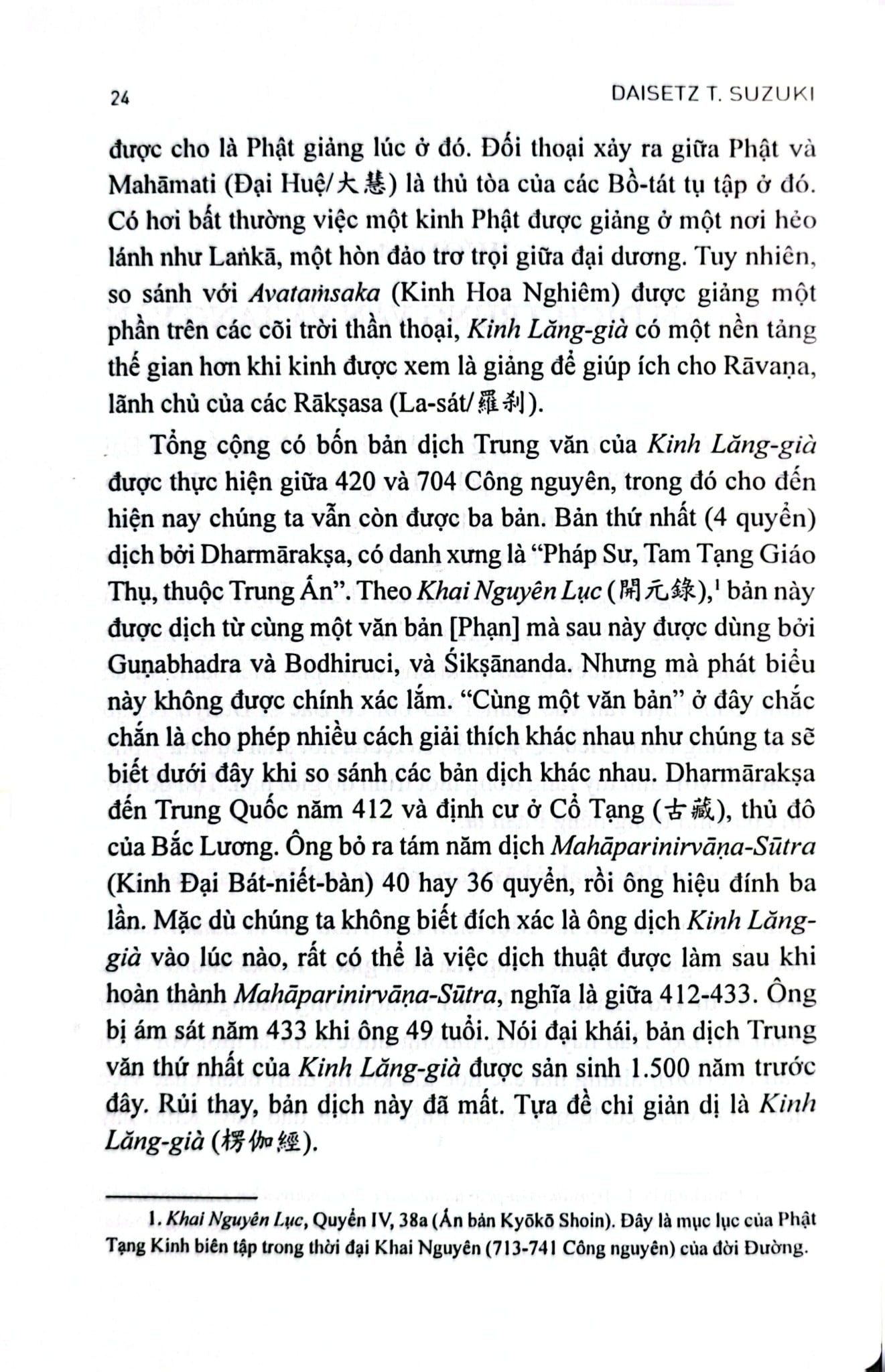 Nghiên Cứu Kinh Lăng-Già - Daisetz Teitaro Suzuki