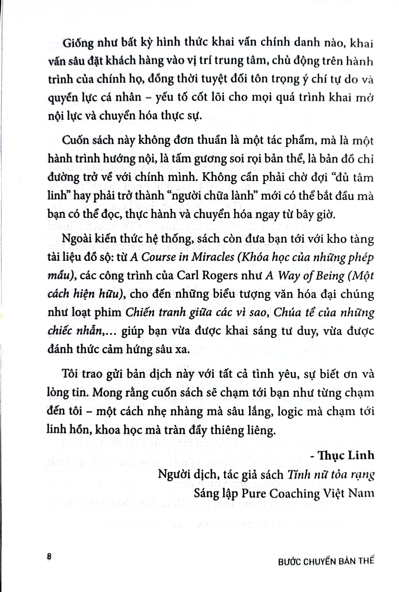 Bước Chuyển Bản Thể - Leon VanderPol