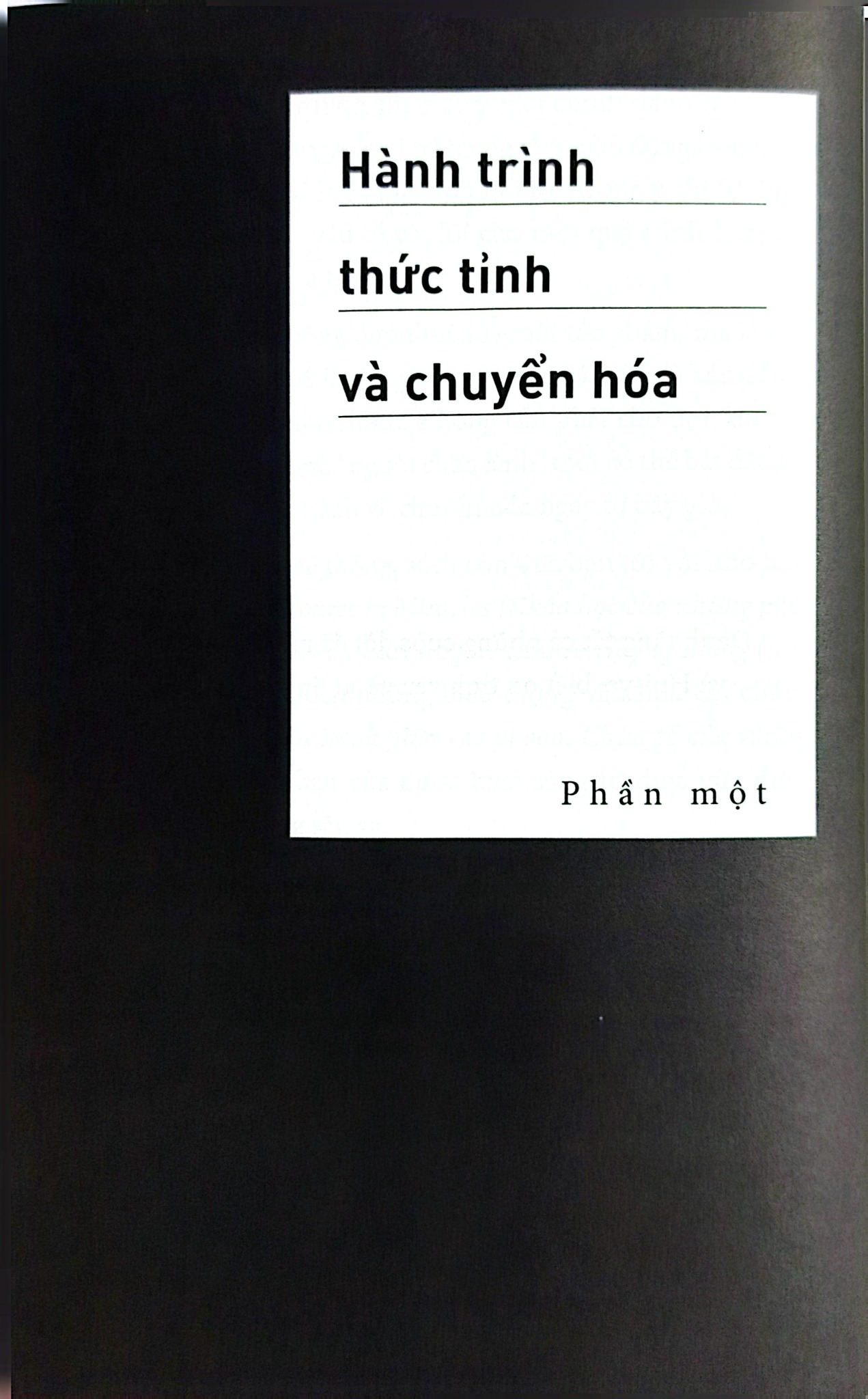 Bước Chuyển Bản Thể - Leon VanderPol
