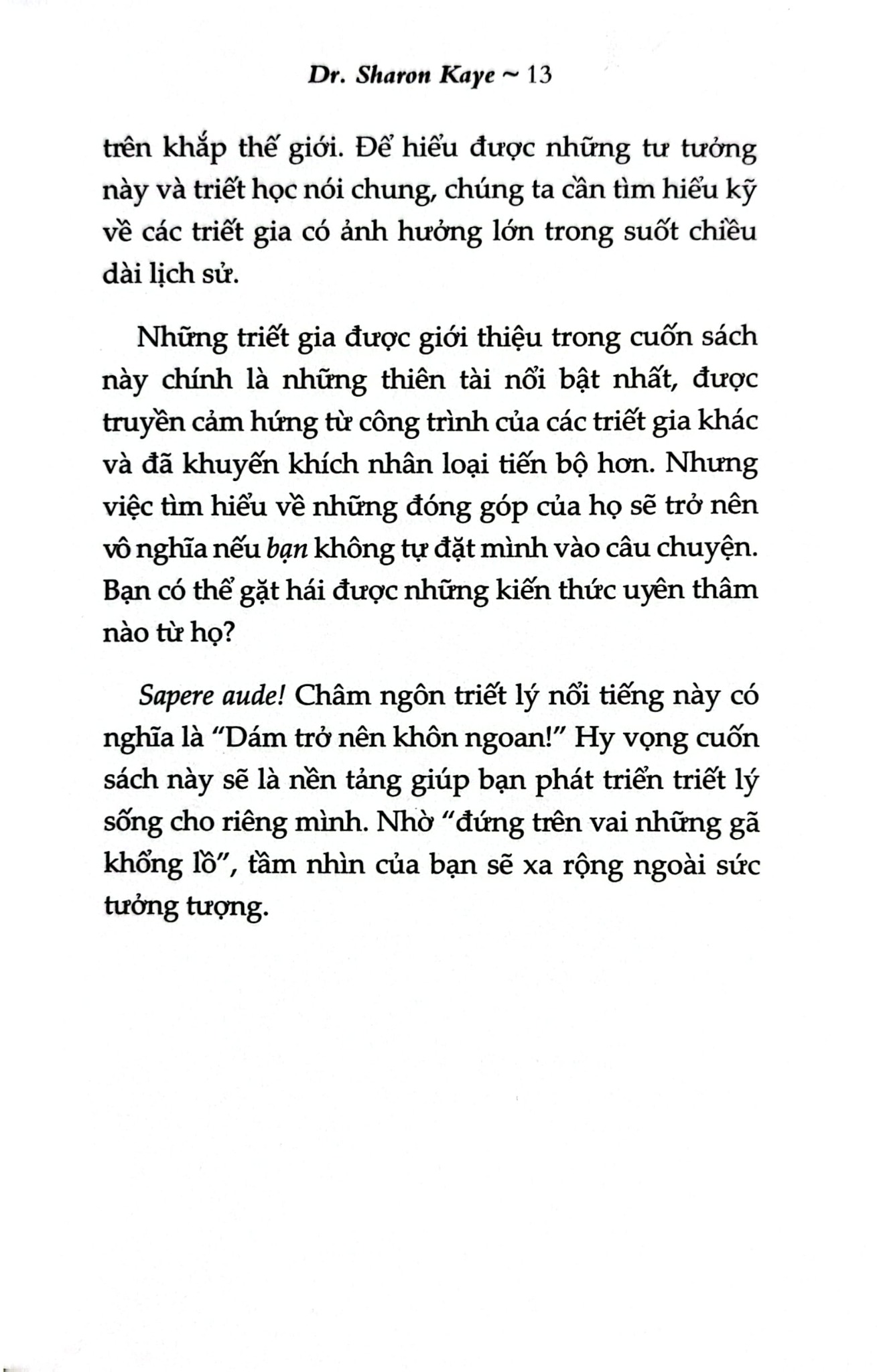 Khởi Sự Triết Học - Từ Athens Tới AI - Dr. Sharon Kaye