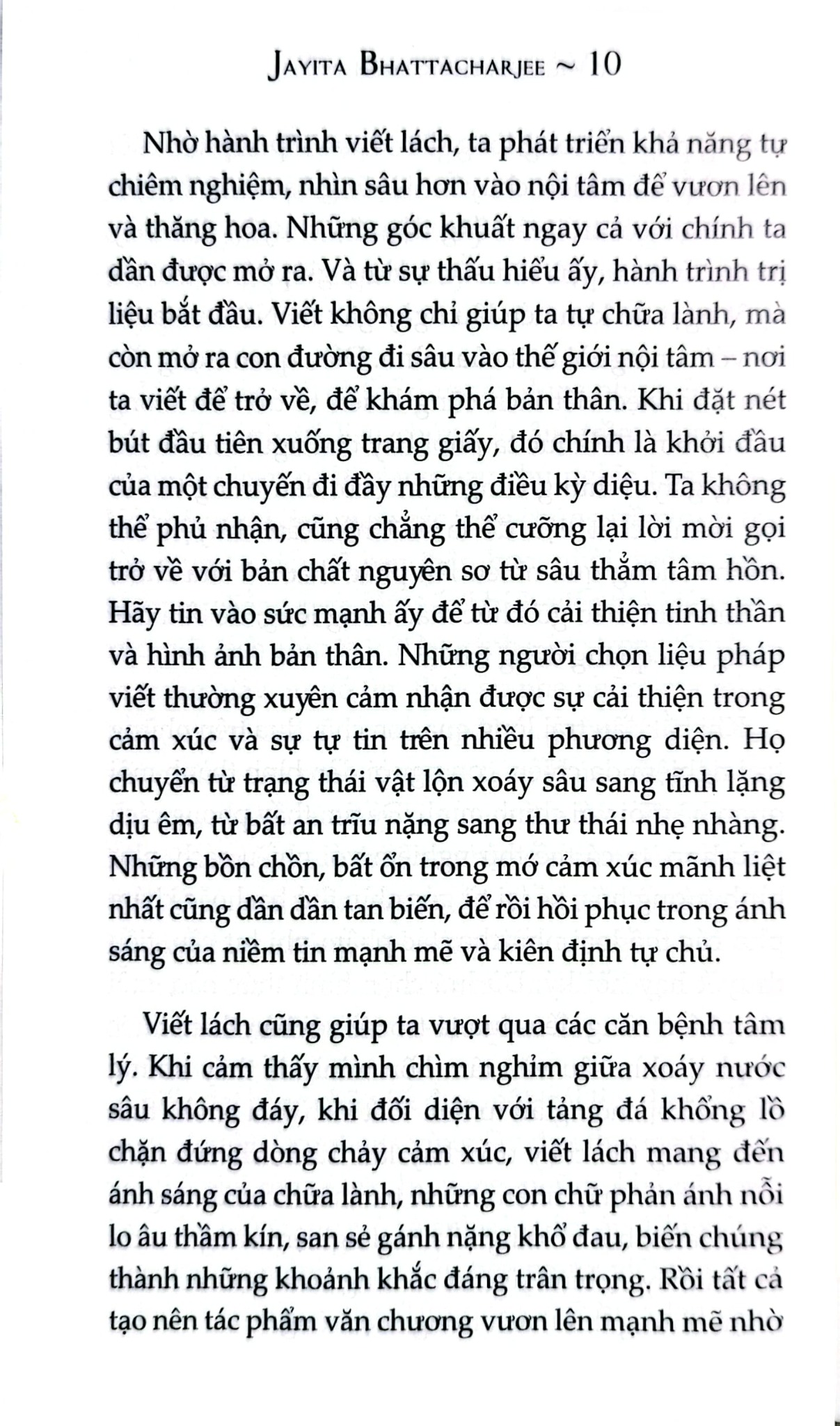 Viết Để Chữa Lành - Ánh Sáng Chữa Lành Từ Ngòi Bút Vỡ Tan - Jayita Bhattacharjee