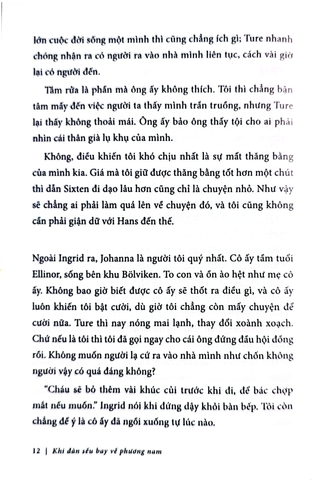 Khi Đàn Sếu Bay Về Phương Nam - Lisa Ridzén