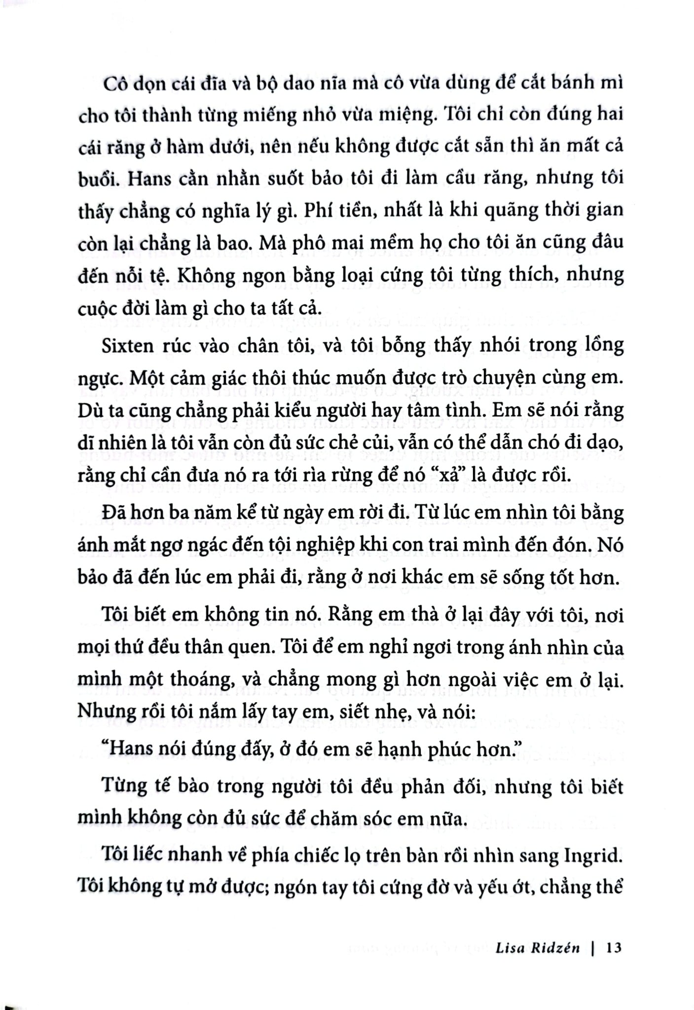 Khi Đàn Sếu Bay Về Phương Nam - Lisa Ridzén