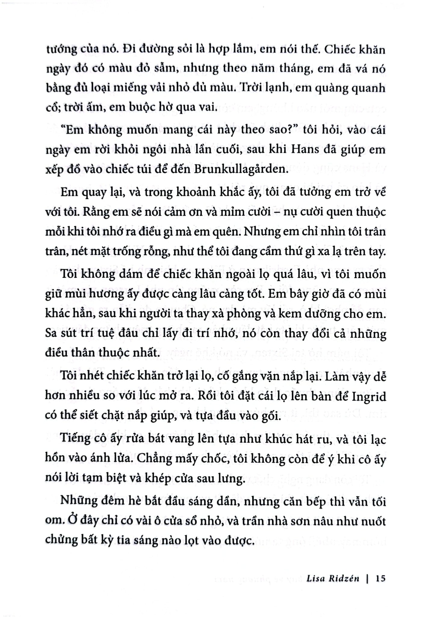 Khi Đàn Sếu Bay Về Phương Nam - Lisa Ridzén