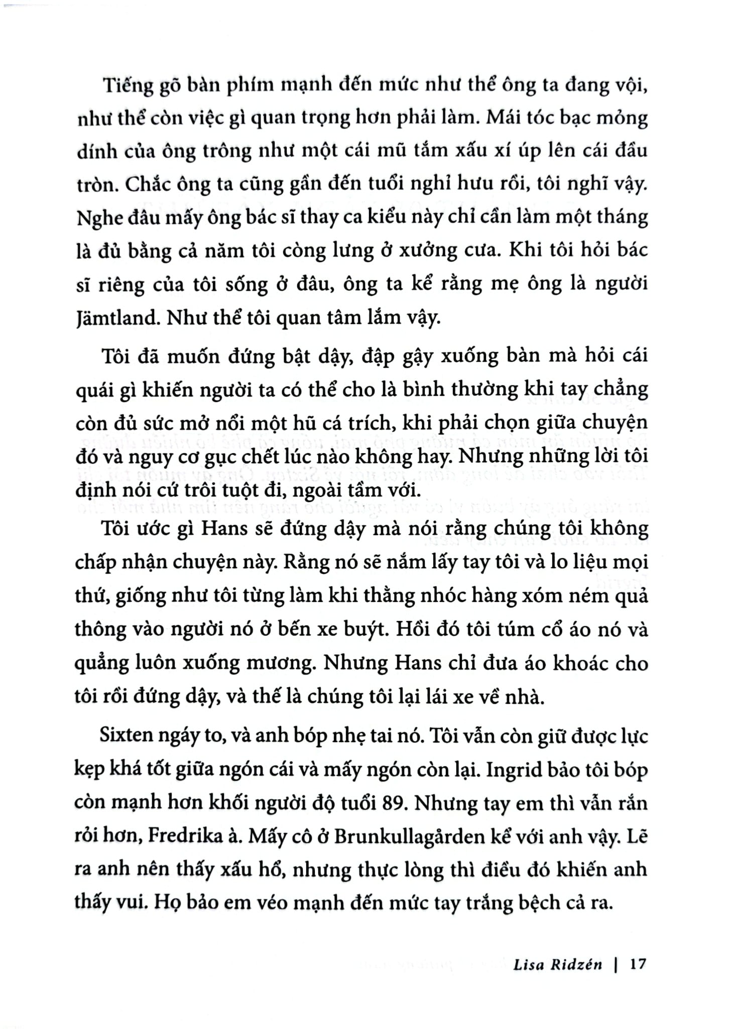 Khi Đàn Sếu Bay Về Phương Nam - Lisa Ridzén