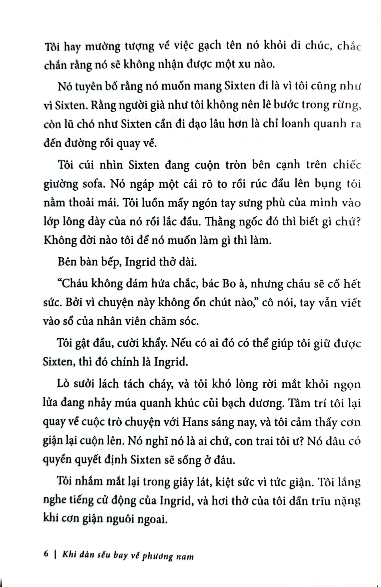 Khi Đàn Sếu Bay Về Phương Nam - Lisa Ridzén
