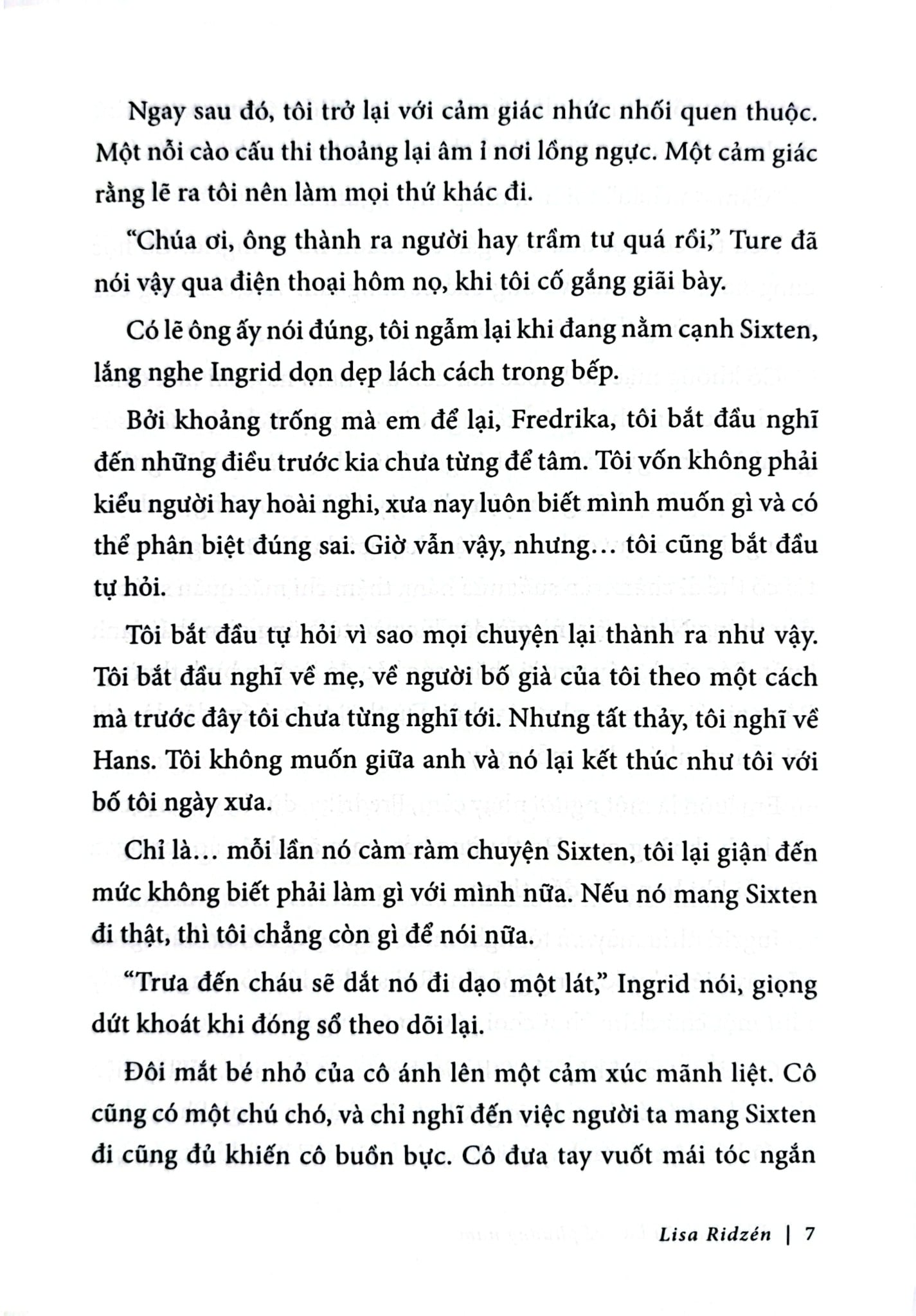 Khi Đàn Sếu Bay Về Phương Nam - Lisa Ridzén